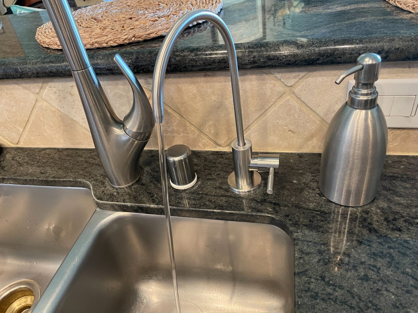 KES NSF Certified Reverse Osmosis Faucet, RO Lead-Free Water Filter Faucet Drinking Water Faucets Kitchen Faucet Non-Air-Gap 304 Stainless Steel Matte Black, Z504CLFF18-BK customer photo 1