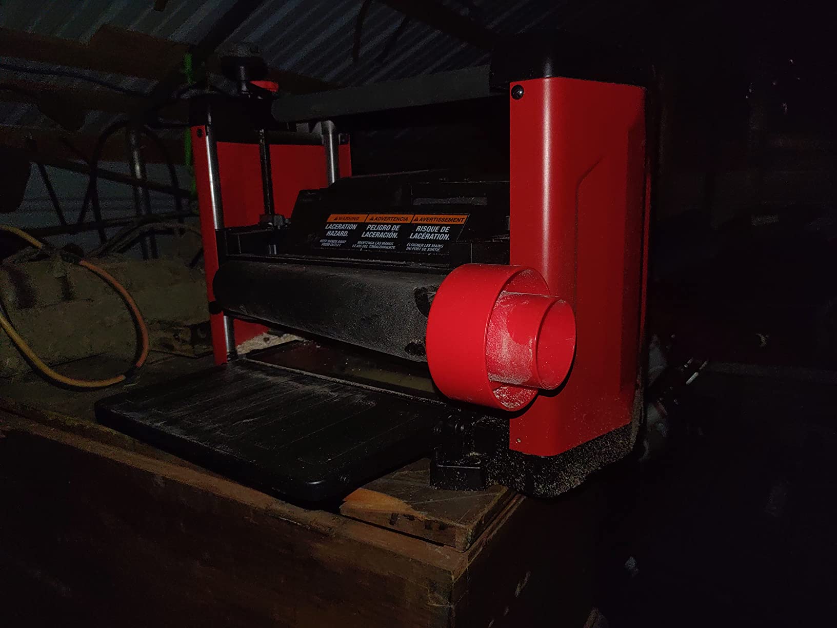 CRAFTSMAN 12.25 In. Benchtop Thickness Planer, 15 Amp, Two Knife (CMEW320) customer photo 1