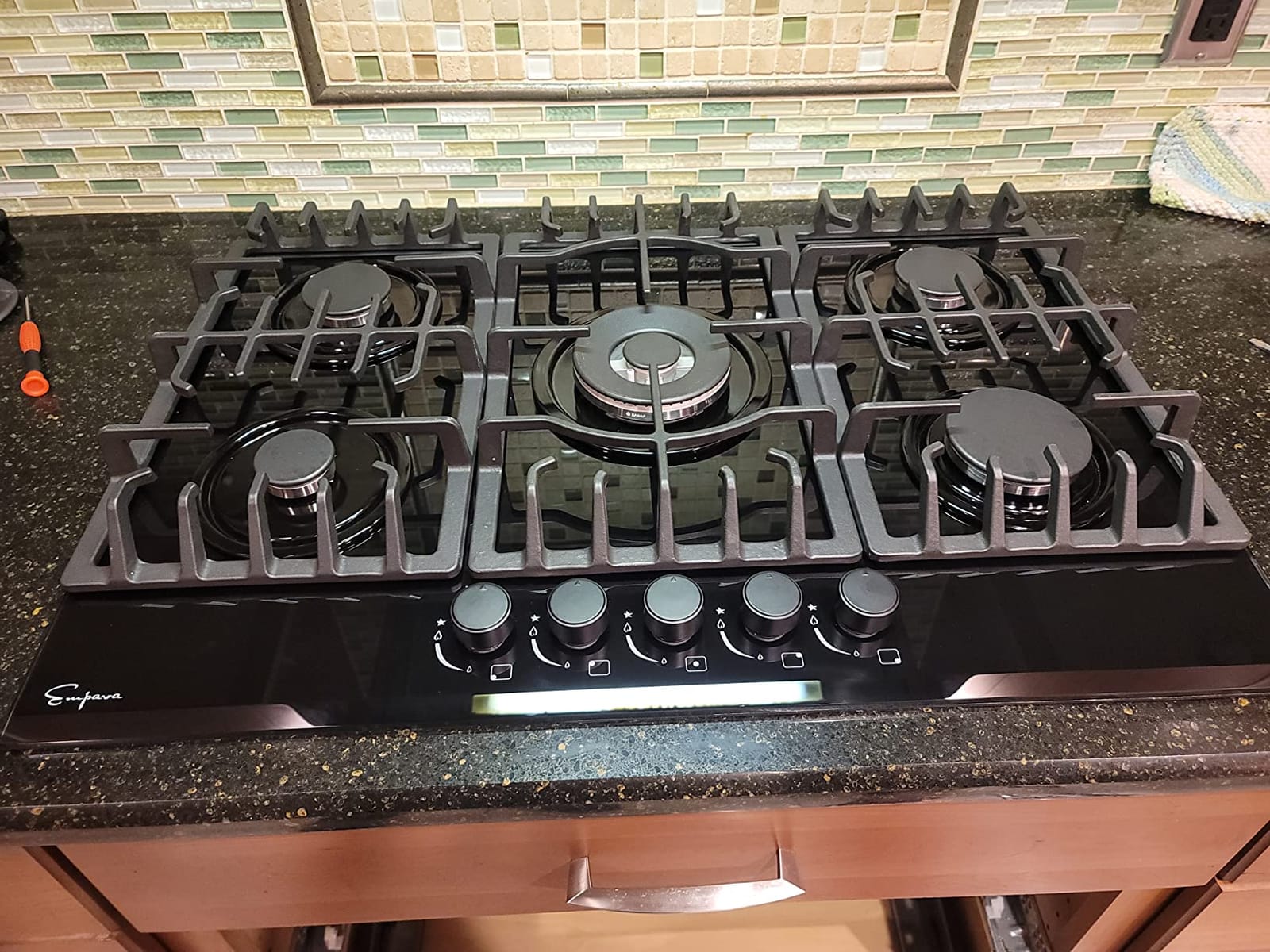 Empava 30 in. Gas Stove Cooktop 5 Italy Sabaf Sealed Burners customer photo 1