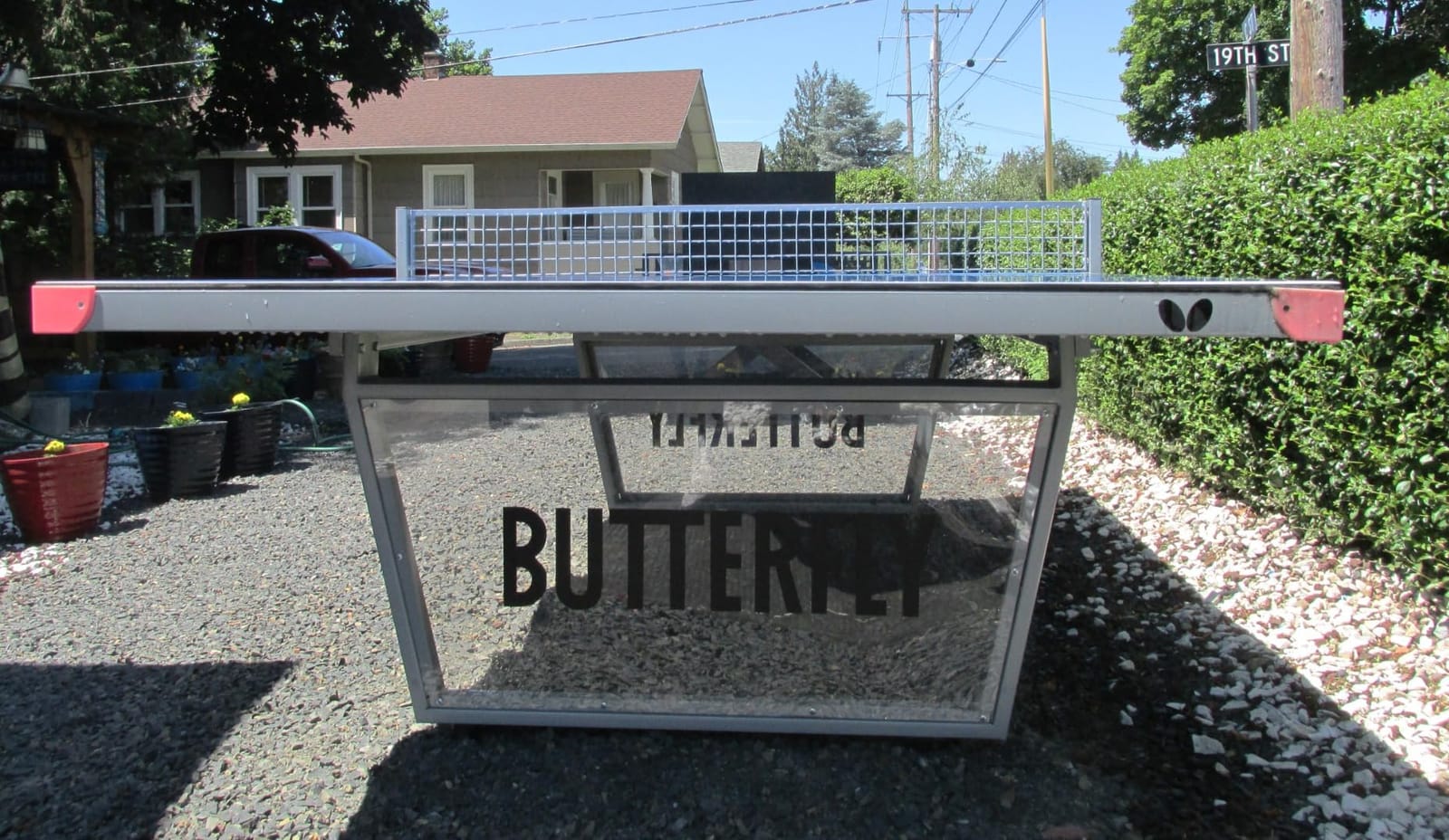Butterfly Park Outdoor Table Tennis Table customer photo 2