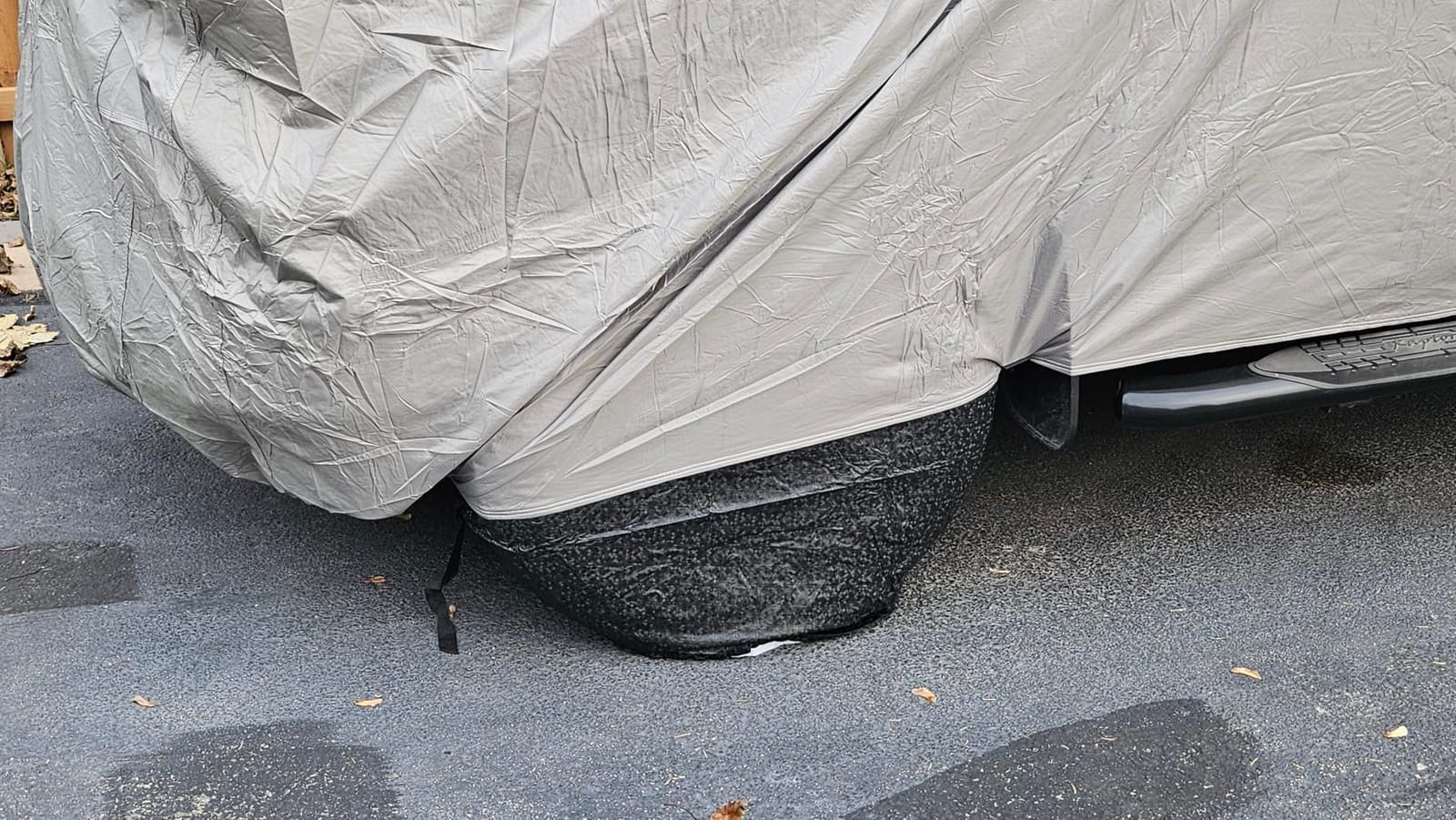 MOONET Tire Covers for RV Wheel (4 Pack Black), Oxford Waterproof UV Sun Protectors for Motorhome Boat Trailer Camper Van SUV, D81cm x H28cm for Diameter 30