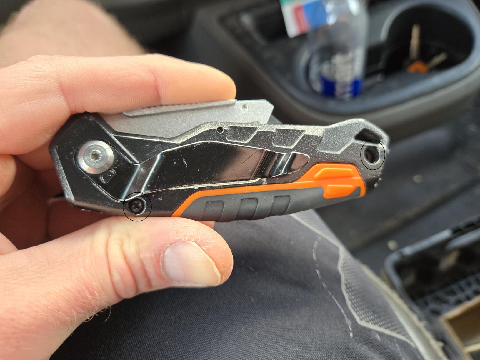 REXBETI Box Cutter 2-Pack, Utility Knife with Blade Storage, 18 Blades customer photo 2