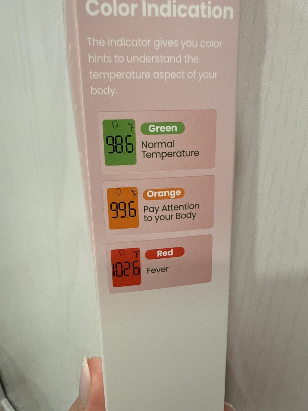 Goodbaby No-Touch Thermometer for Adults and Kid, Accurate Baby Thermometer customer photo 1
