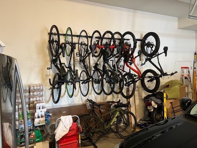 StoreYourBoard Fat Tire Bike Rack, Wall Mount Bike Storage, Holds 2 Bikes customer photo 1