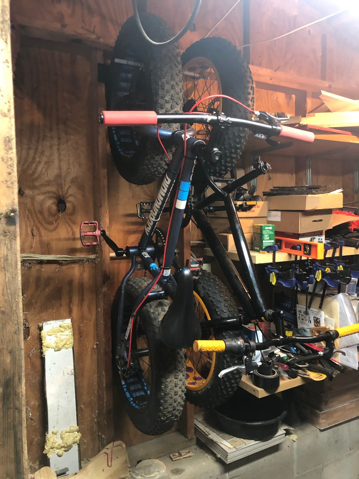 StoreYourBoard Fat Tire Bike Rack, Wall Mount Bike Storage, Holds 2 Bikes customer photo 2