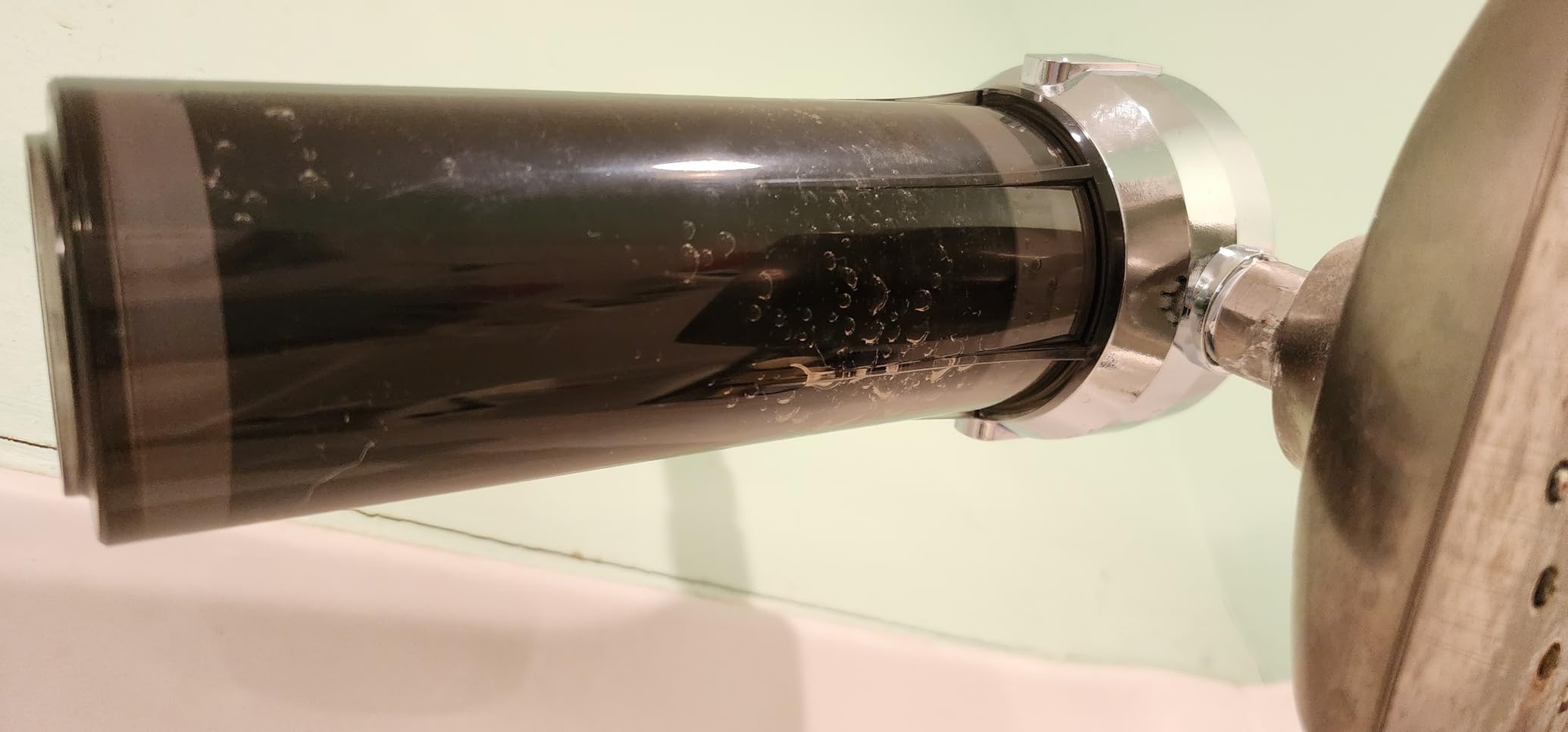 AQUAYOUTH 2.0 Carbon Shower Head Filter System | Removes Chlorine, Heavy Metals, And More | Great For Dry Skin/ Hair, And More | NSF Certified customer photo 1