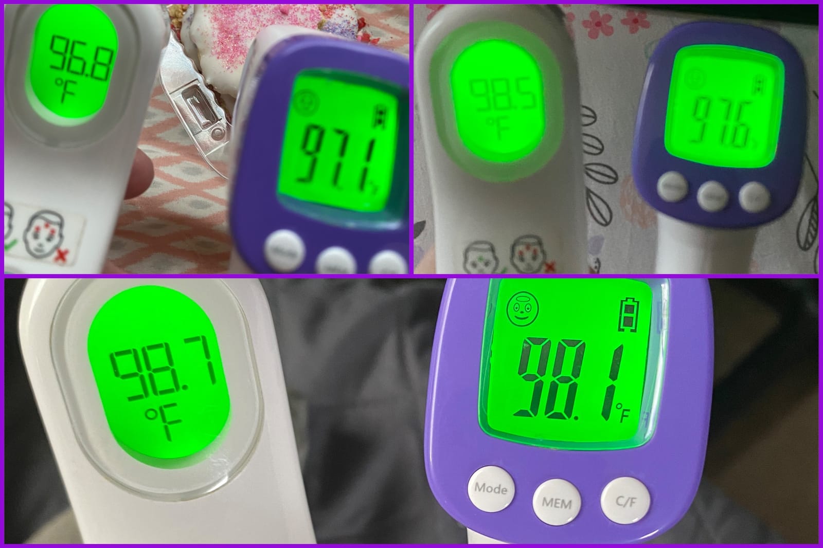 Hotodeal No-Touch Infrared Forehead Thermometer for Adults, Kids & Babies customer photo 1
