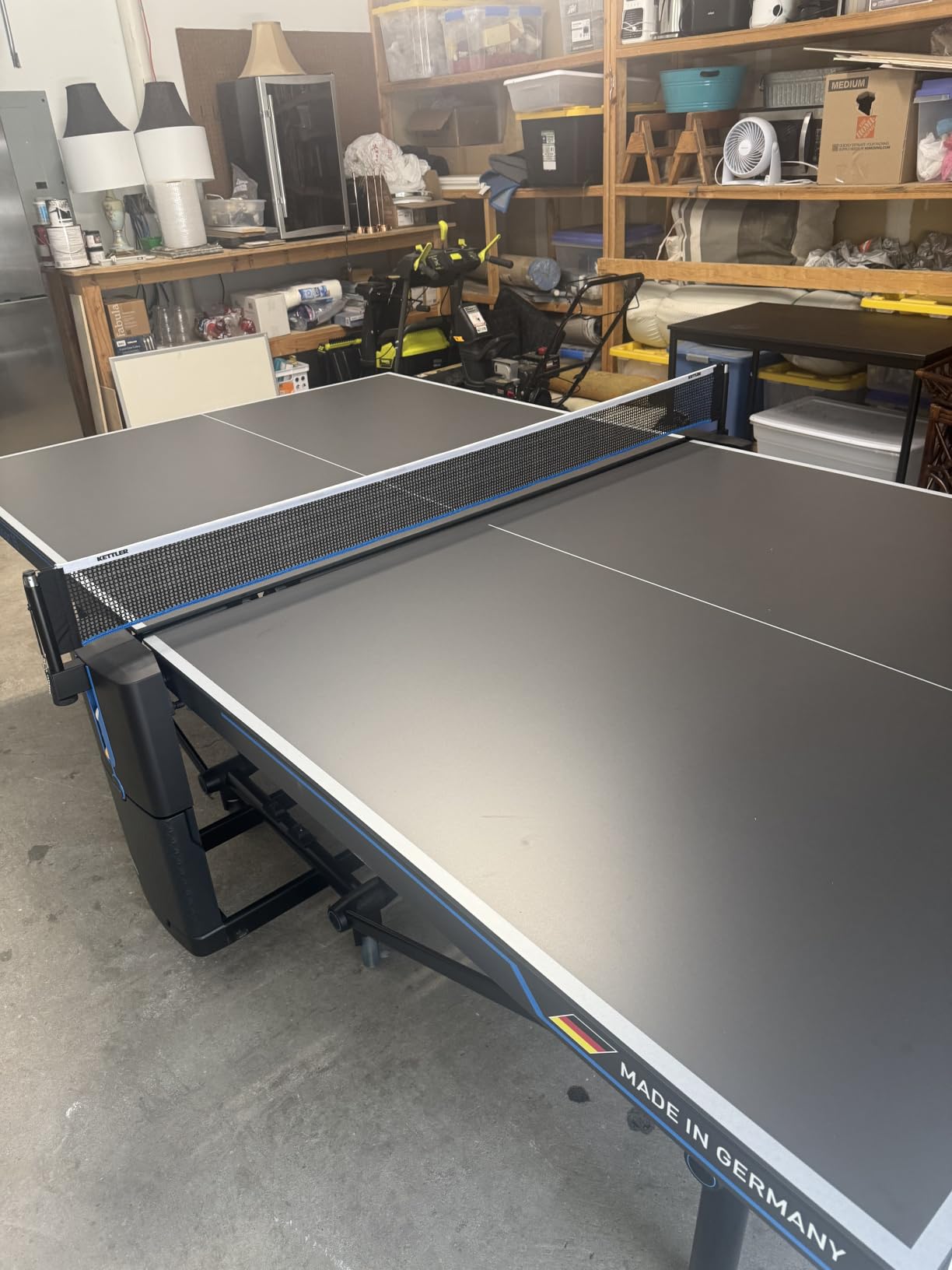 KETTLER Outdoor 15 Table Tennis Table Ready to Play Bundle customer photo 1