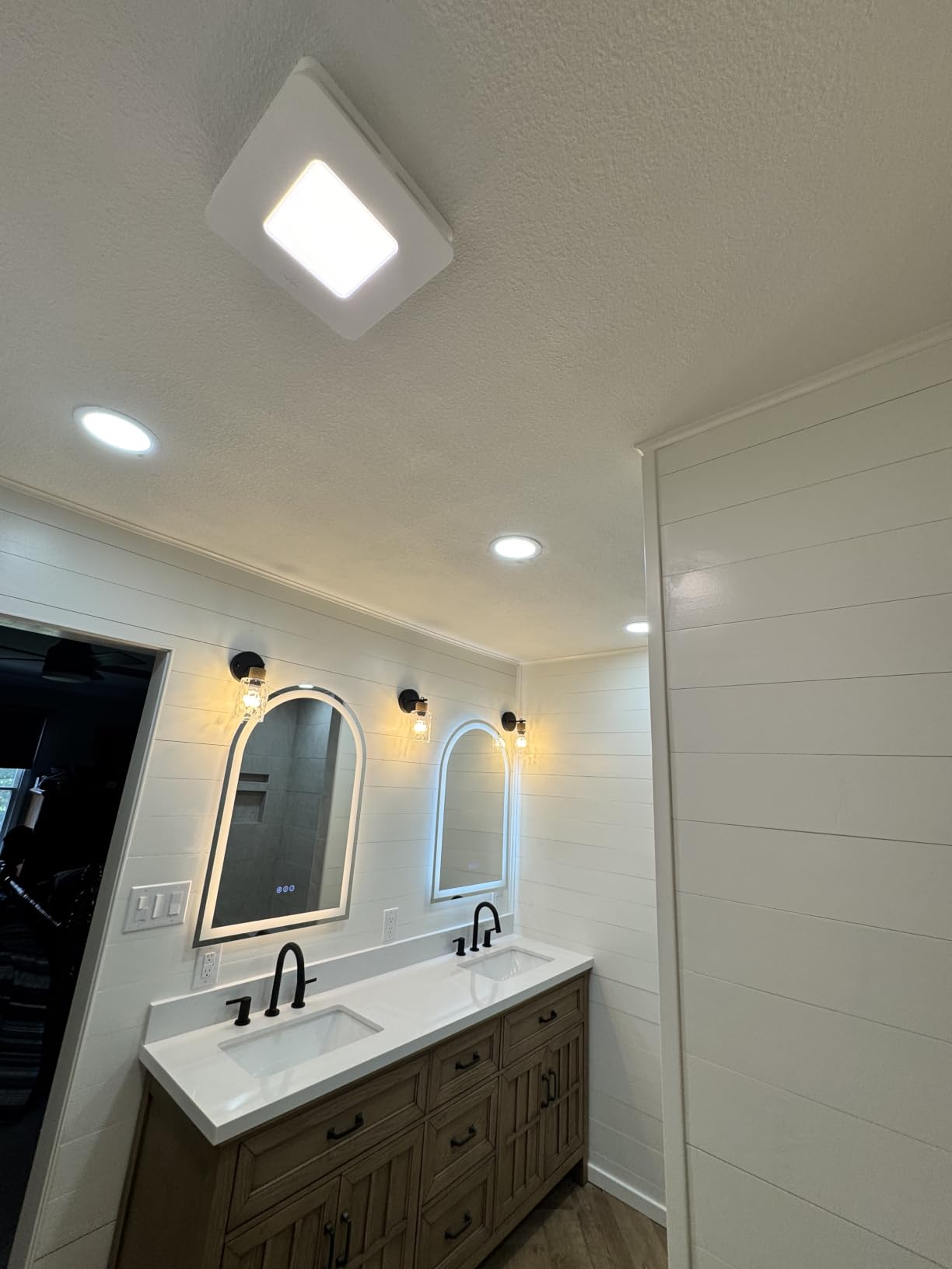VOLISUN 12 Pack 6 inch Recessed Lighting, 5CCT, 13W Eqv 120W, 1080LM customer photo 2