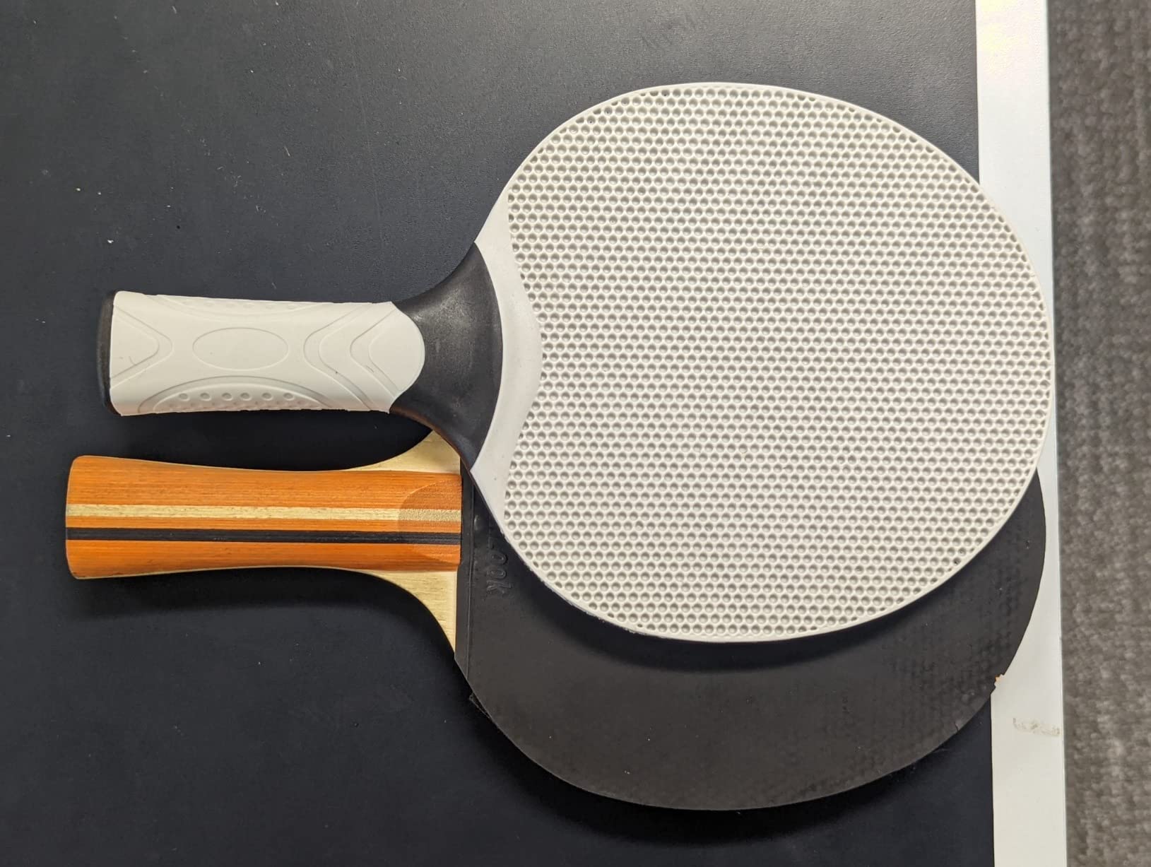 Senston Table Tennis Rackets Set, Professional Table Tennis Racket with 3 Balls, Composite Rubber Ping Pong Paddle Set customer photo 2