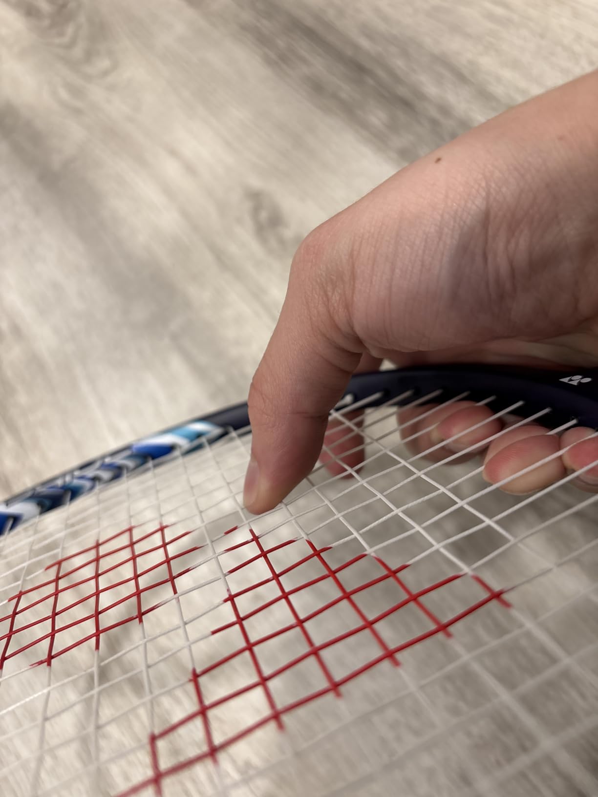 YONEXYONEX Astrox Smash Badminton Racket, Black/red customer photo 1