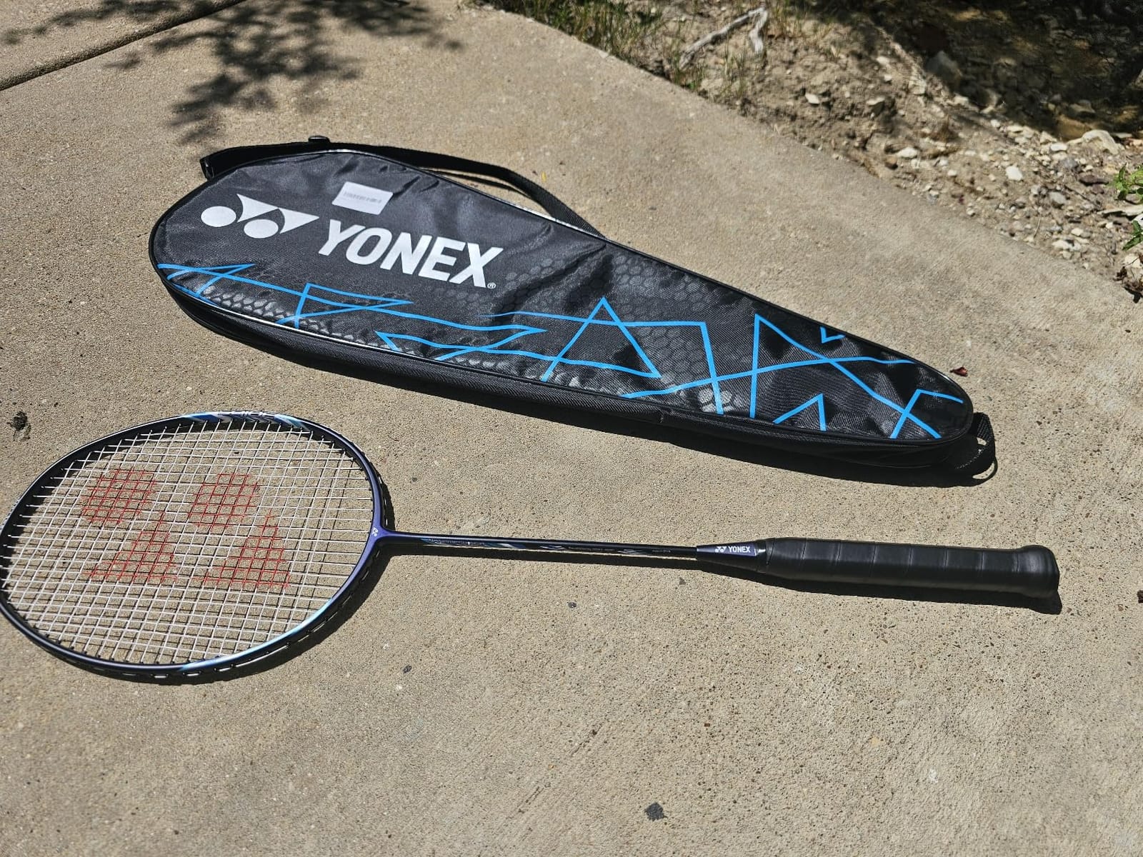 YONEXYONEX Astrox Smash Badminton Racket, Black/red customer photo 2