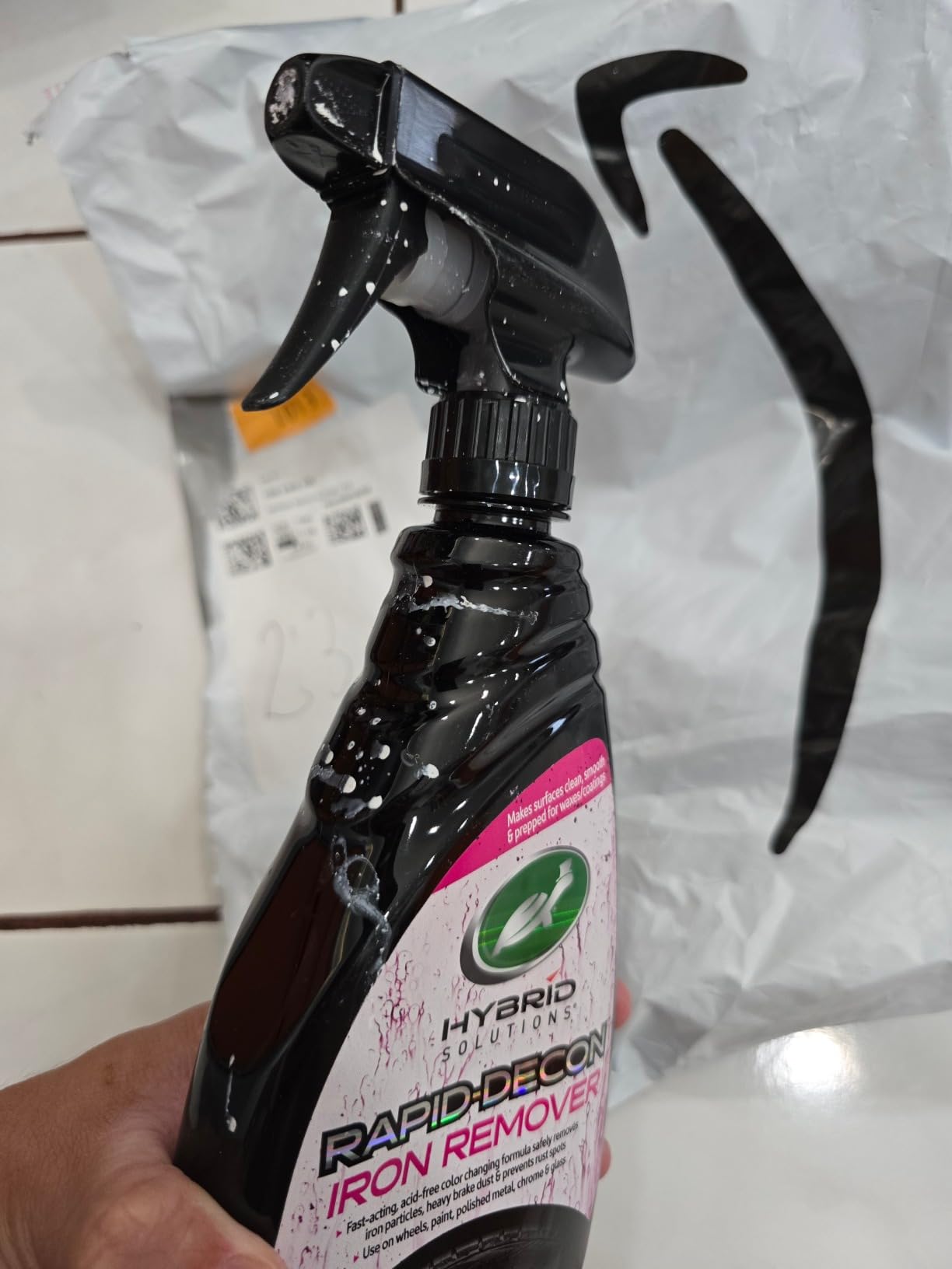 Turtle Wax Hybrid Solutions Iron Remover & Wheel Cleaner, 23 oz. (1 Pack) customer photo 2