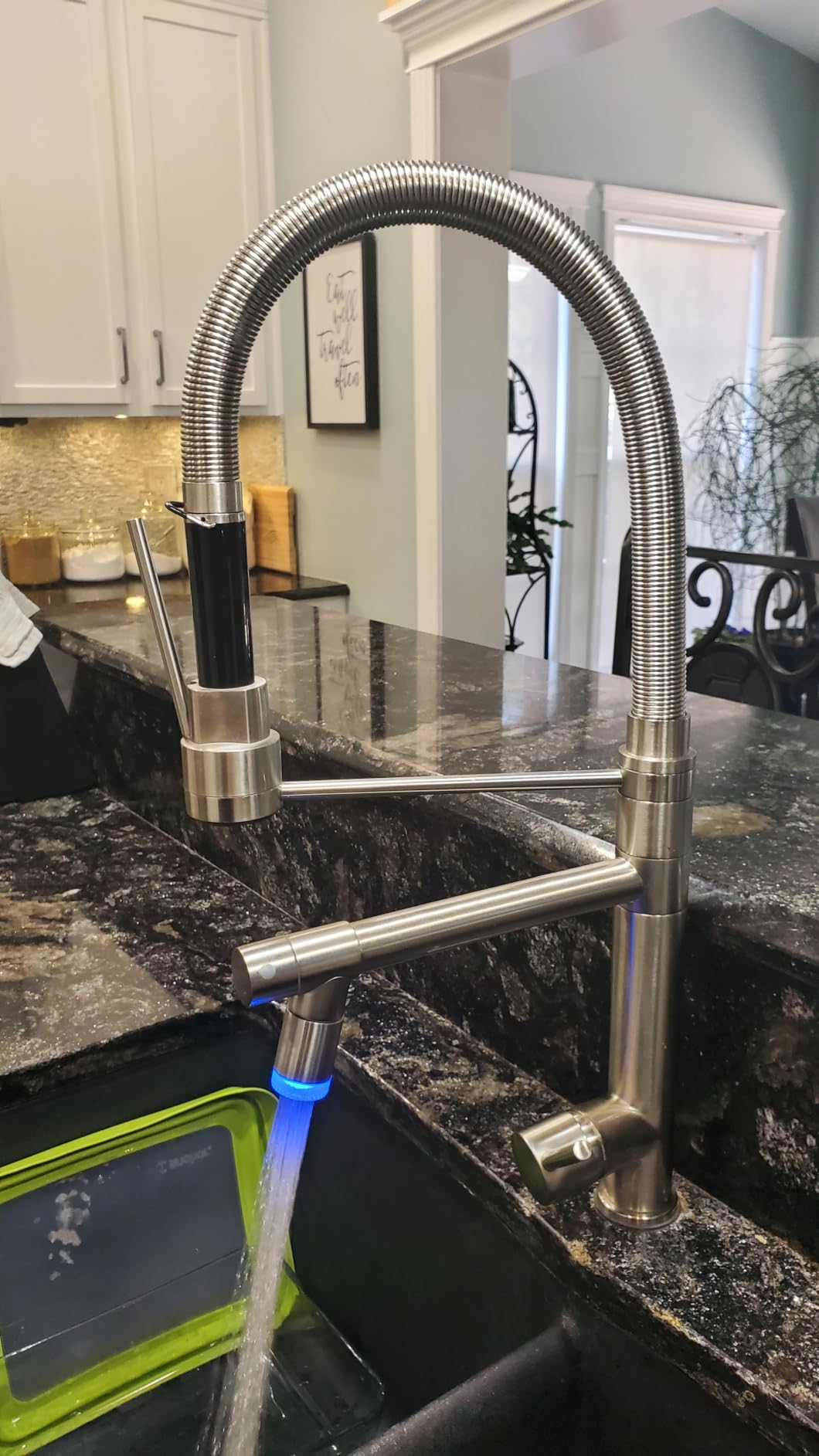 GIMILI Filter Kitchen Faucet Drinking Water Faucet 3 in 1 Brushed Nickel customer photo 2