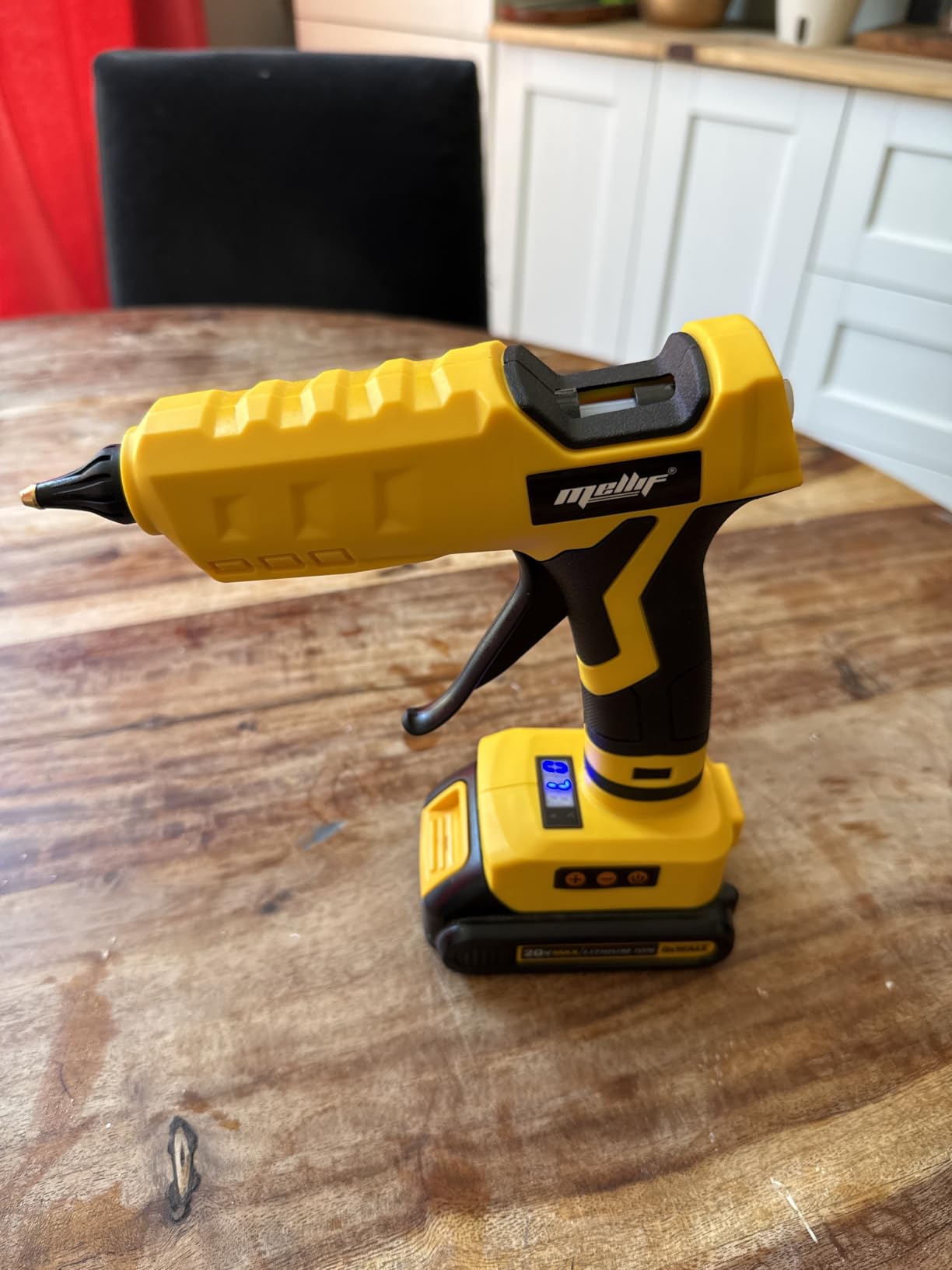100W Cordless Hot Glue Gun Compatible with Dewalt 20V MAX Battery customer photo 1