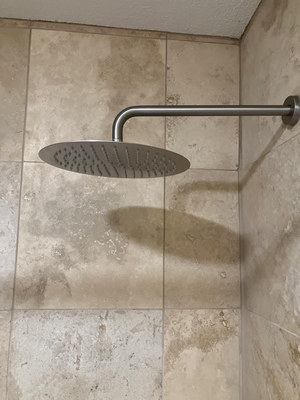 NearMoon Rain Shower Head, Ultra-Thin Design-Pressure Boosting, Awesome Some Experience, High Flow Stainless Steel Rainfall Head (16 Inch, Chrome Finish) customer photo 2