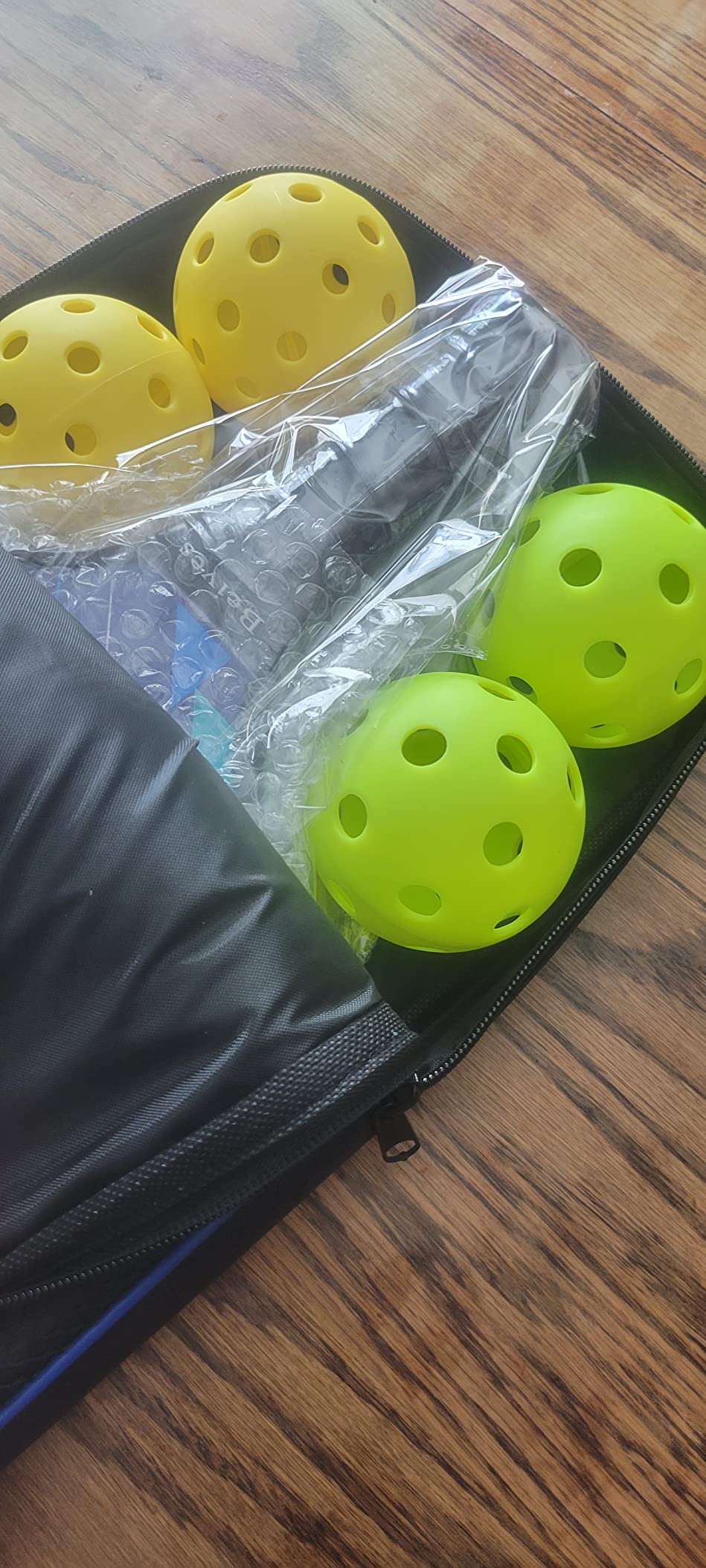 Pickleball Paddles Set of 4, Fiberglass Rackets USAPA Approved customer photo 1