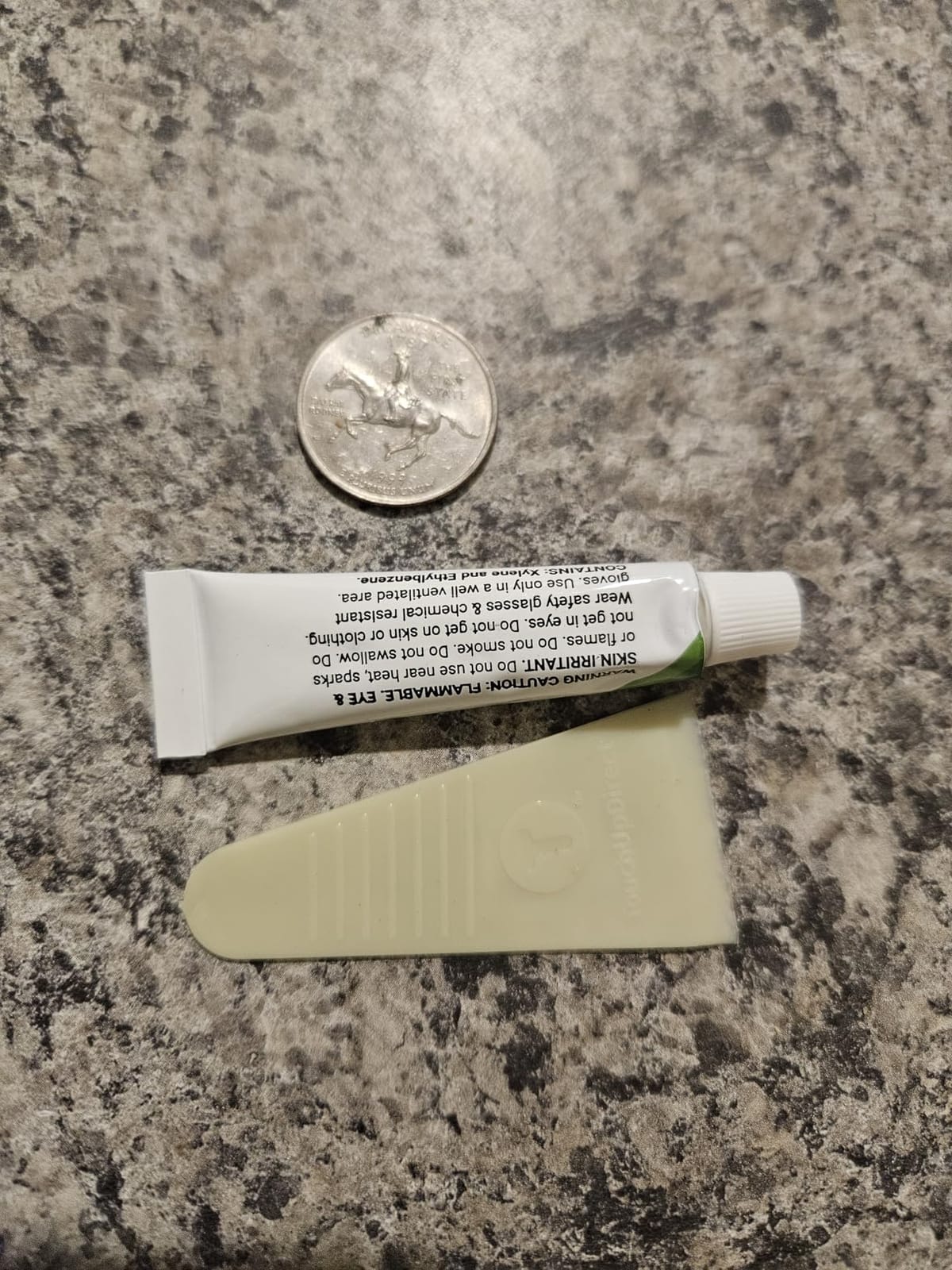TouchUpDirect Scratch & Chip Putty - Ready-Mixed 5g Automotive Body Filler Kit for Deep Scratches & Gouges, Complete Chip Repair Kit with Spreader & Sandpaper - No Mixing Required customer photo 2