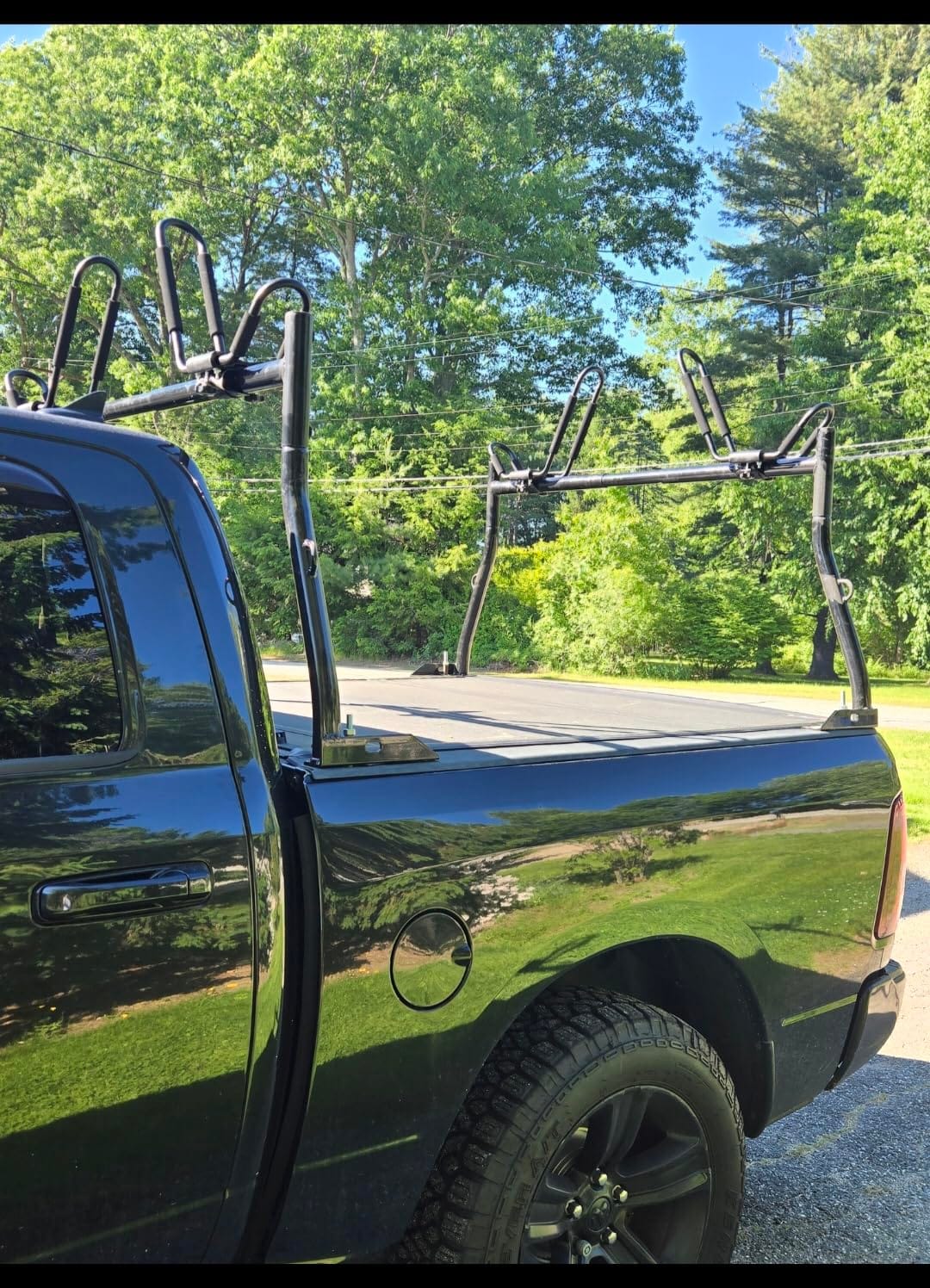 PIRIPARA Kayak Roof Rack 2 Pairs J-Bar Carrier Holder for Canoe, SUV, Cars, Truck, Surf Ski, Car Top Mount Racks for Trip, Set of 4 customer photo 1