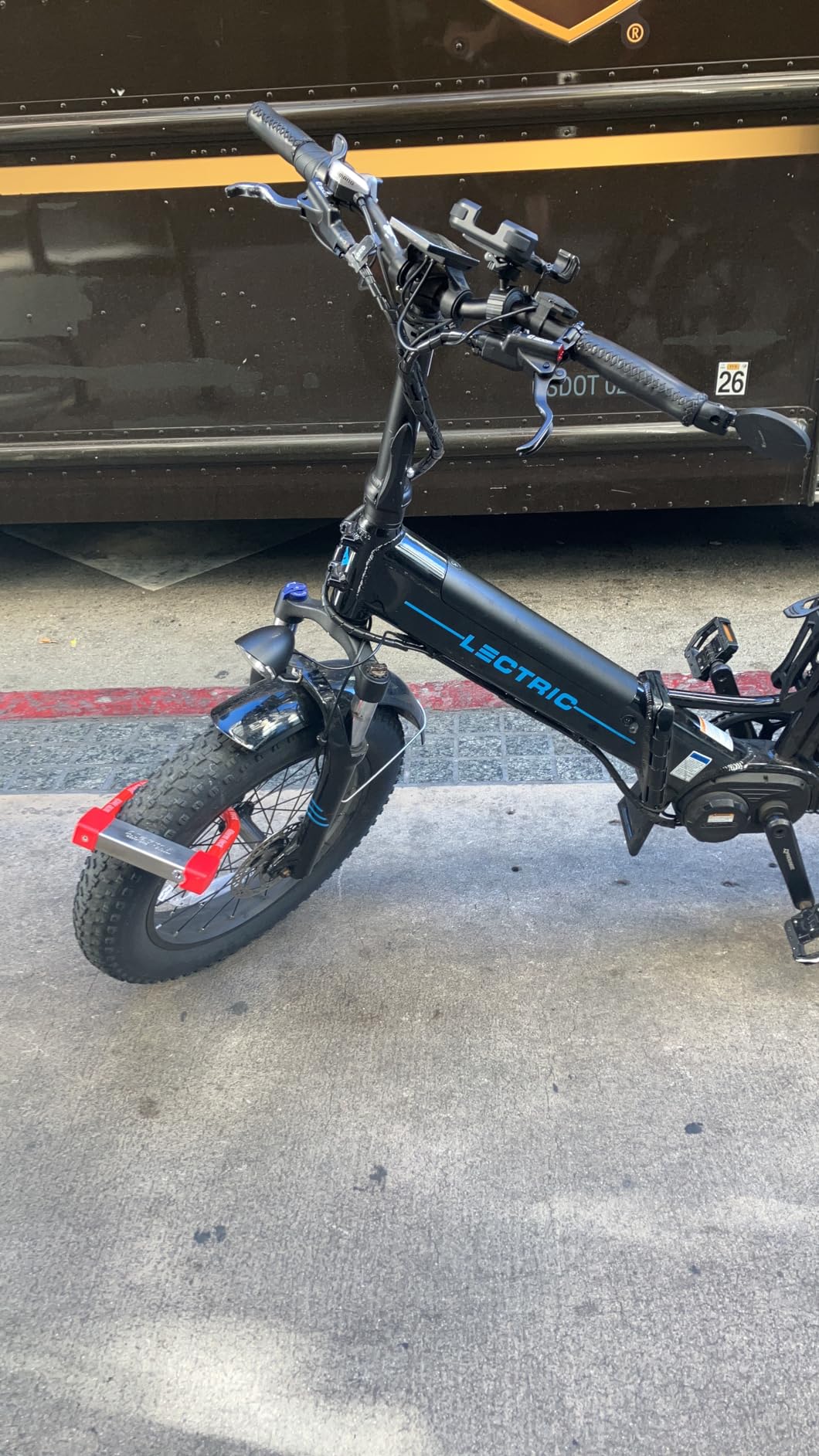 Alarm U-Lock for E-Bikes, 5/8