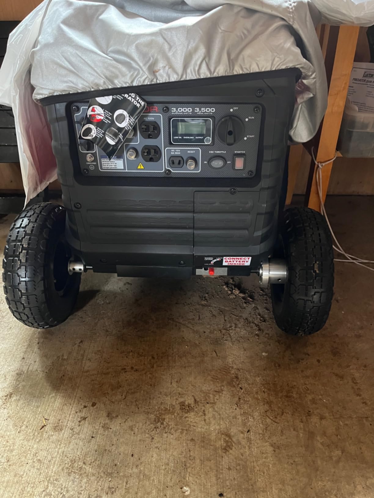 All Terrain Never Flat Wheel Kit, Locking Hub customer photo 2