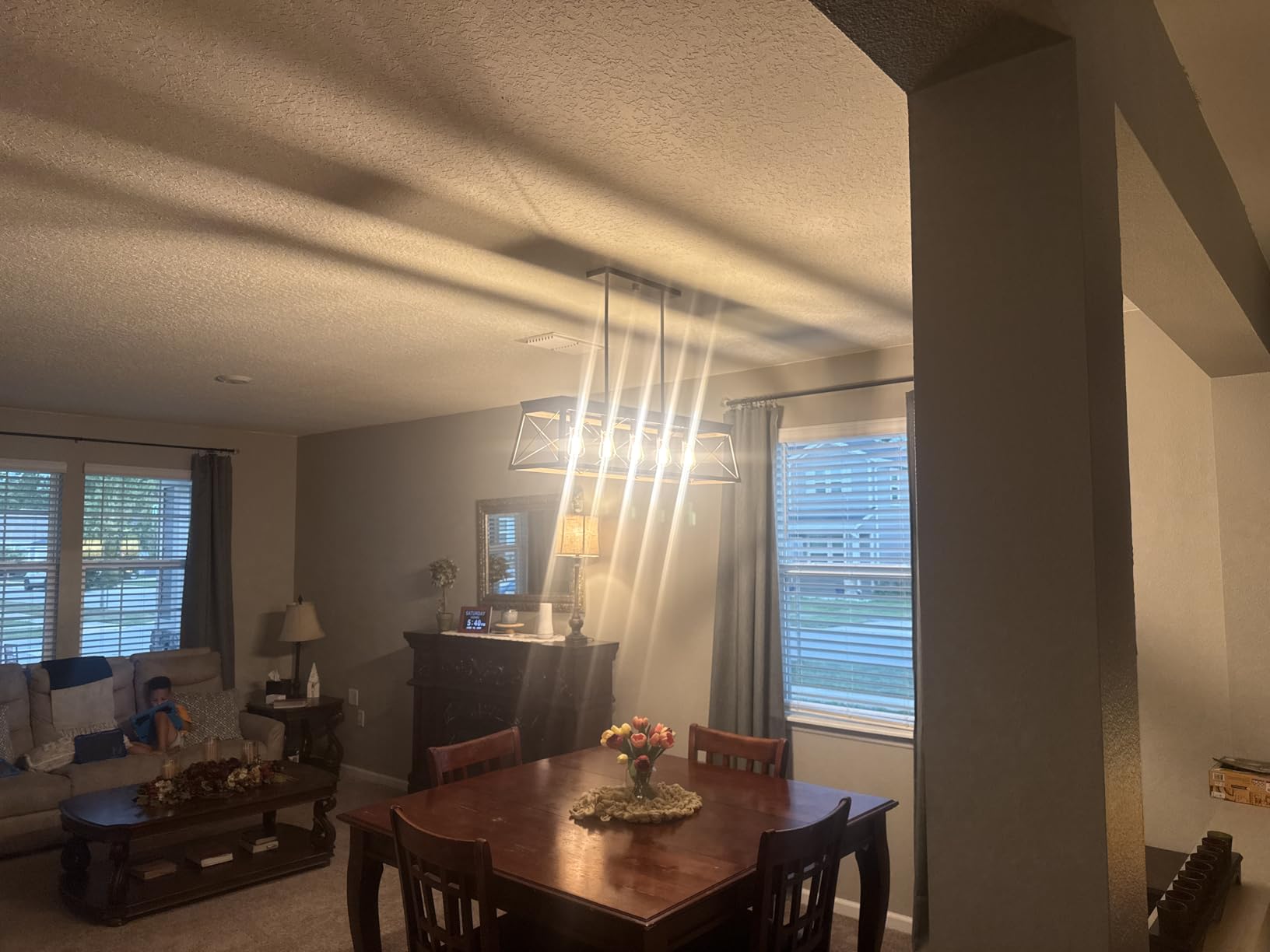 TJOY LED Edison Light Bulbs, E26 Dimmable Vintage Bulb, 8W = 60W Equivalent customer photo 1