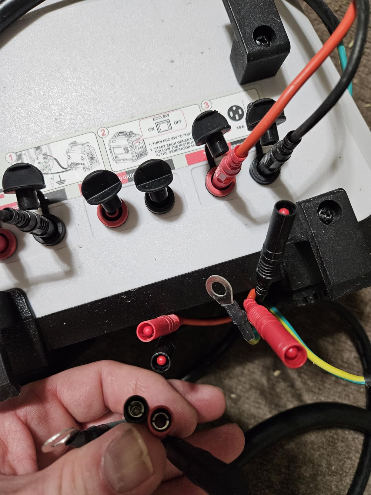 GENMAX Parallel Cable Kit Operation Inverter Generator Use with 50A Parallel Kit(GM9000PK) customer photo 1