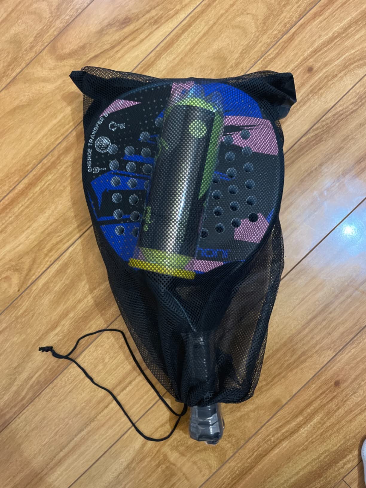 ianoni Padel Racket Carbon Fiber Surface with EVA Memory Flex Foam Core Padel Tennis Racquets Paddle Tennis Racket customer photo 1