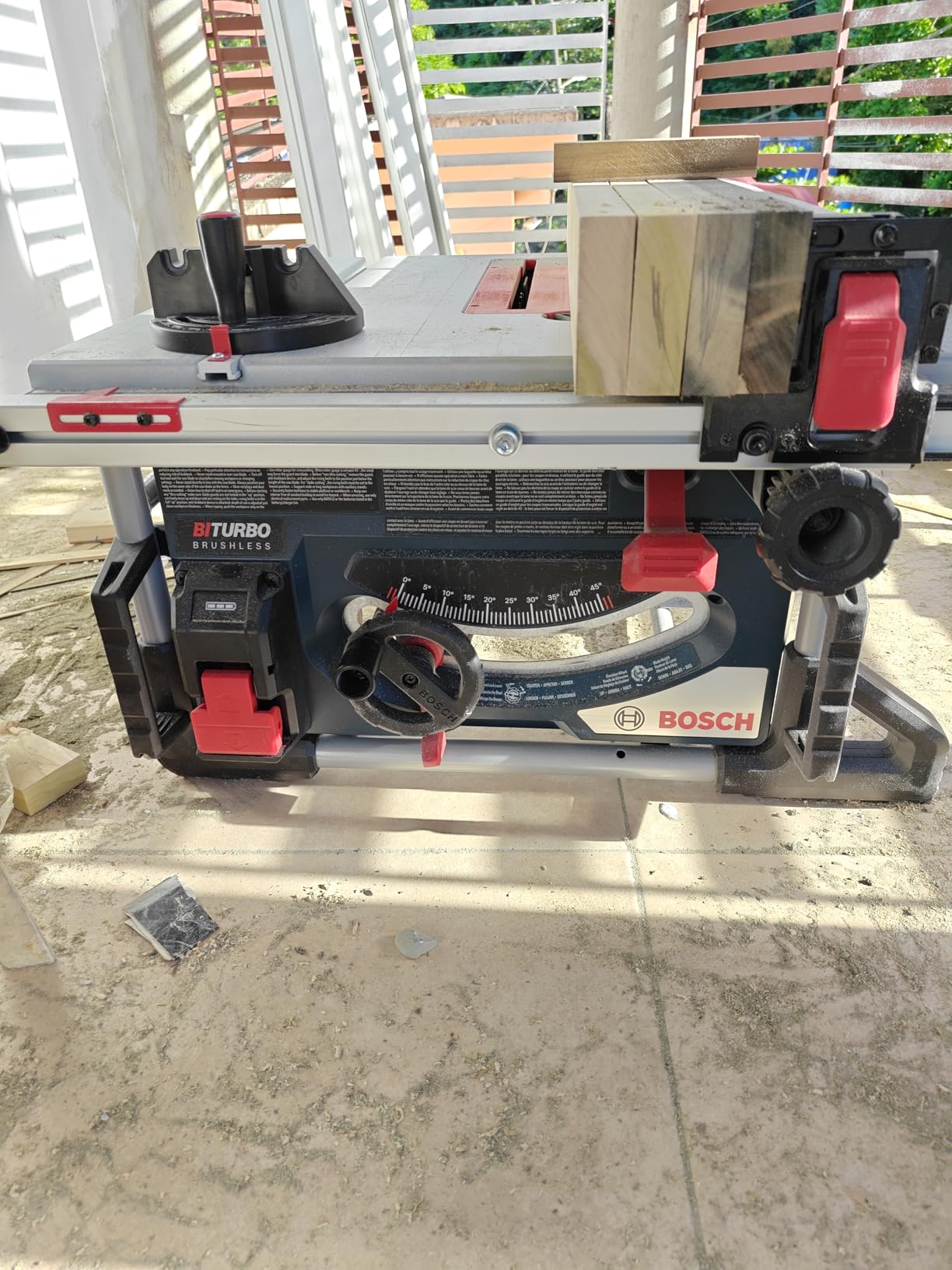 BOSCH GTS18V-08N14 PROFACTOR™ 18V 8-1/4 In. Portable Table Saw Kit with (1) CORE18V® 8 Ah High Power Battery customer photo 2