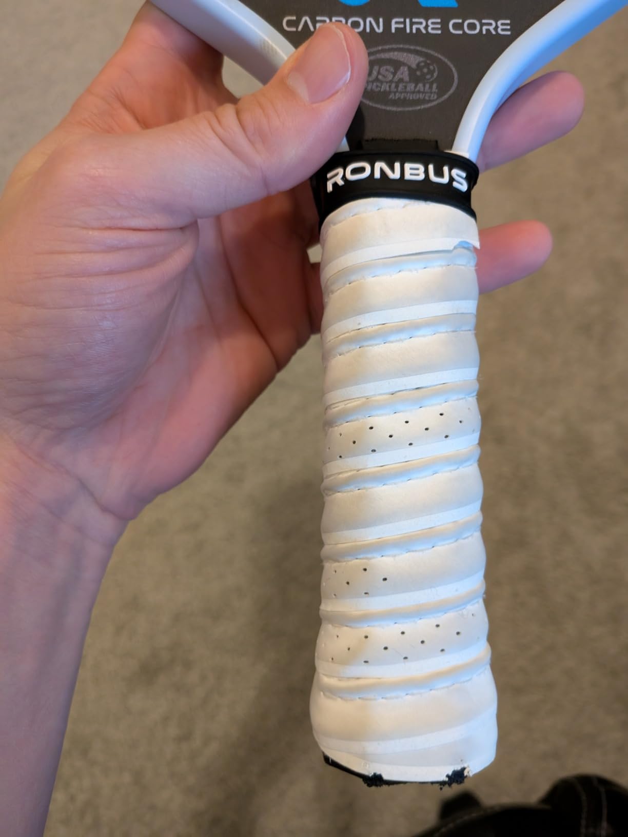JOOLA Pickleball Paddle Replacement Grip Tape - Wrap for Pickleball Paddle - Moisture Wicking Surface & Comfort - Handle Wrap for Use with Small Grip & Overgrip customer photo 1