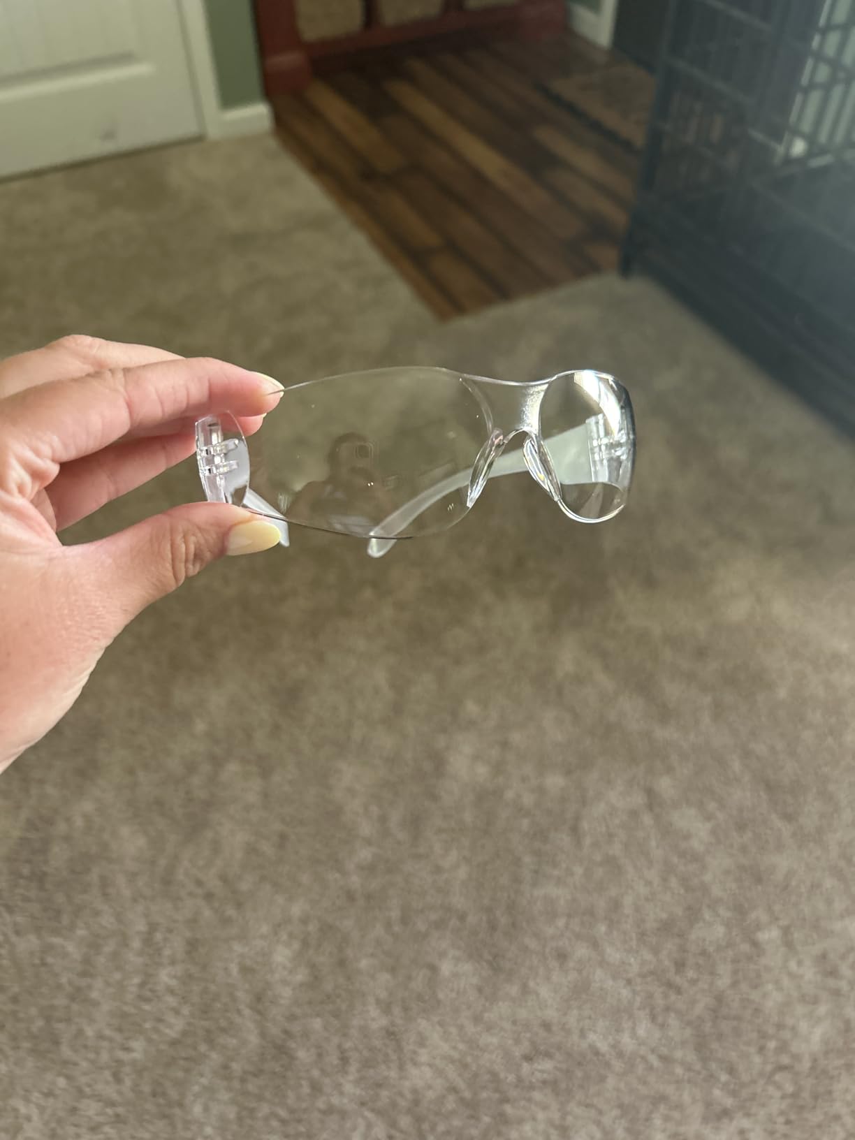 TICONN Clear Safety Glasses for Men & Women, ANSI Z87.1 Safety Goggles customer photo 1