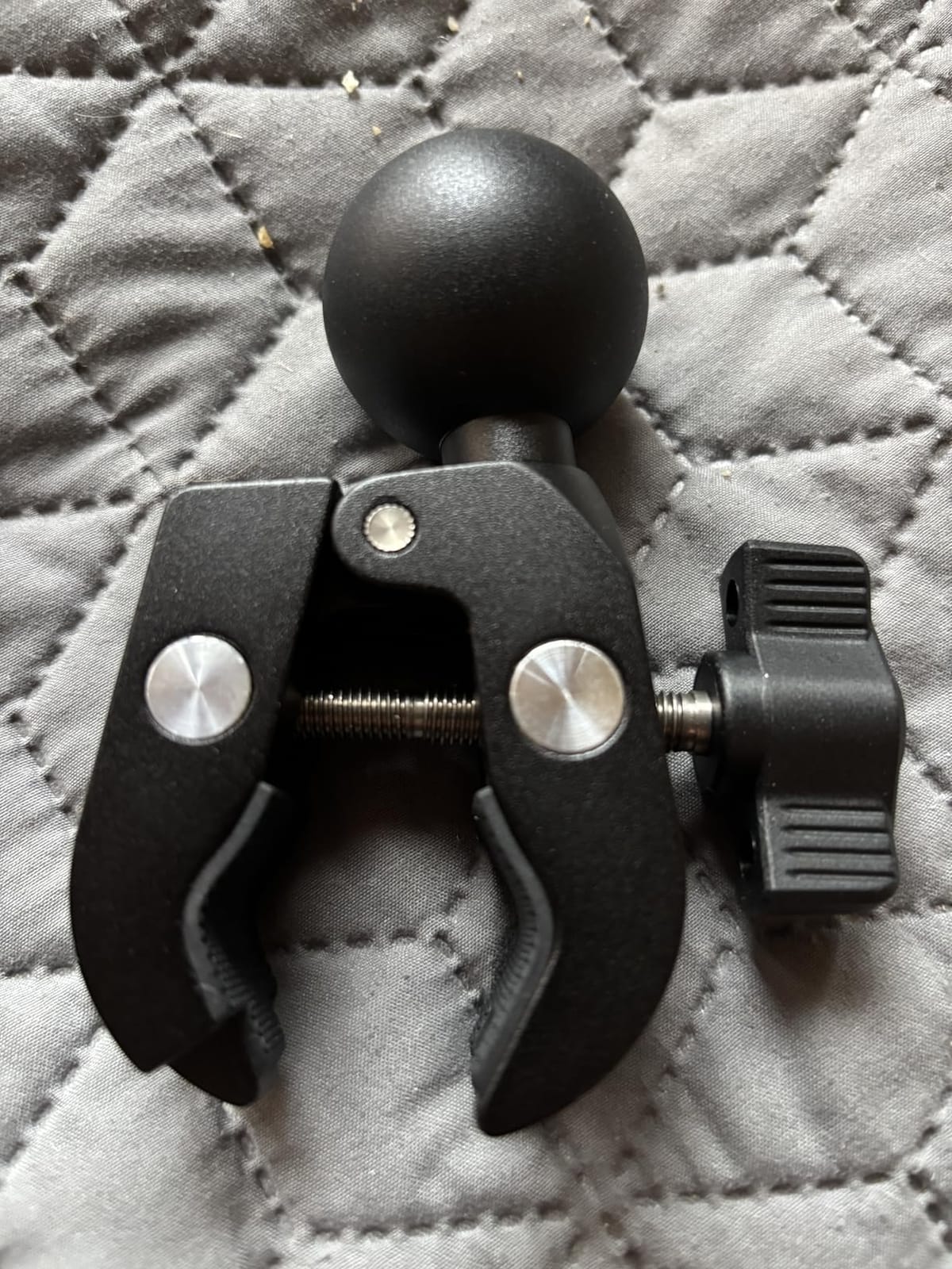 BRCOVAN 1.5'' Ball Clamp Mount Base with Aluminum Alloy Tough-Claw customer photo 2