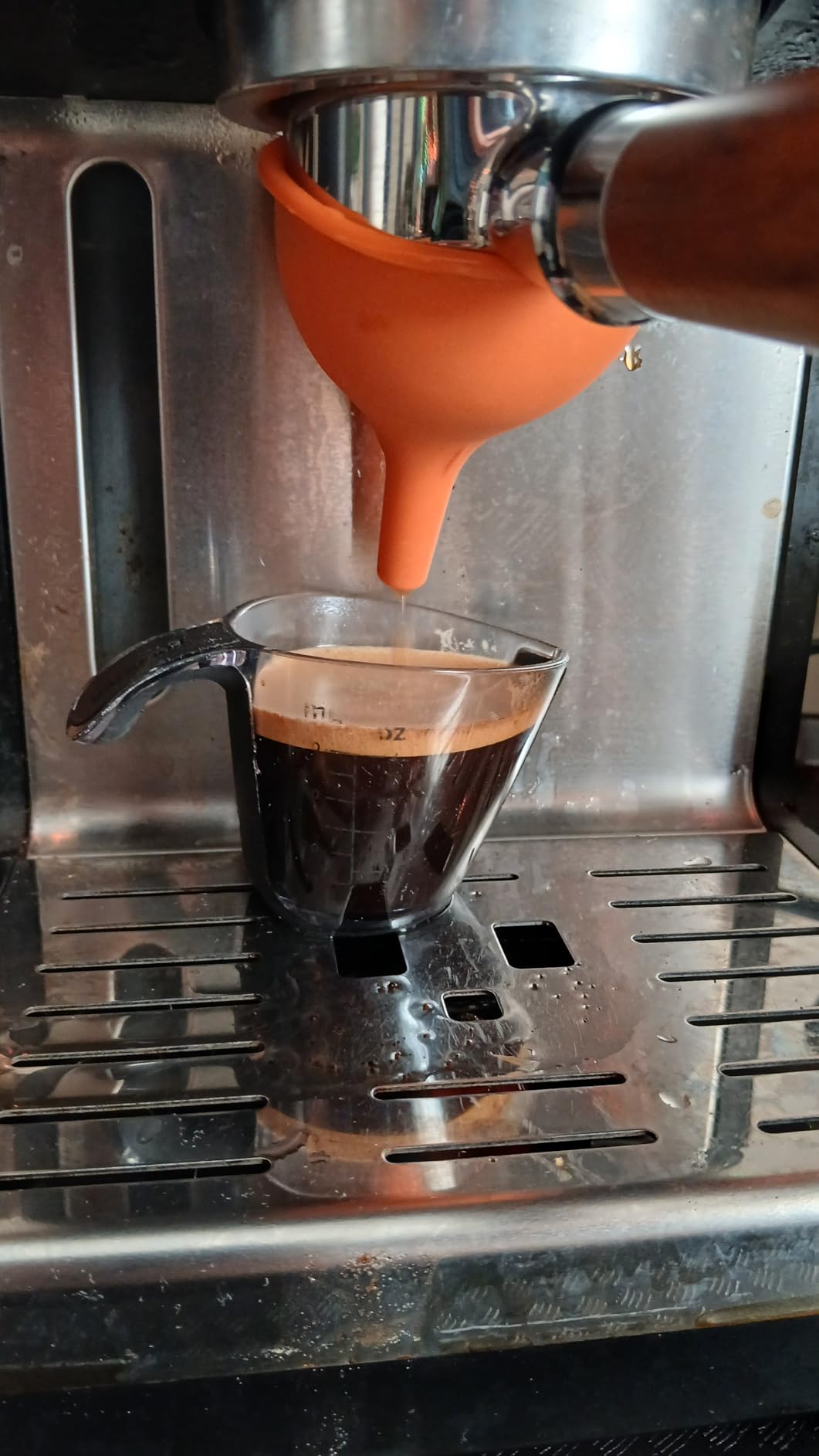 51mm Bottomless Portafilter 2 Ear for De-longhi ECP3420/EC155/BCO430/EC260 customer photo 1