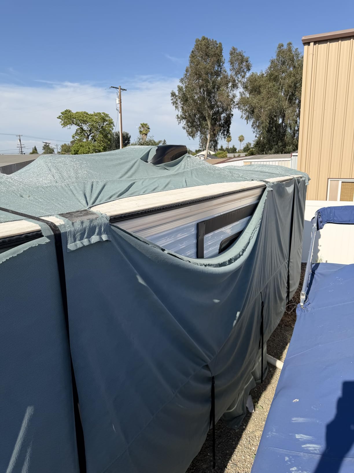 Mofeez Travel Trailer RV Cover 9 Layers for 24'-27' Camper Cover RV Covers customer photo 2
