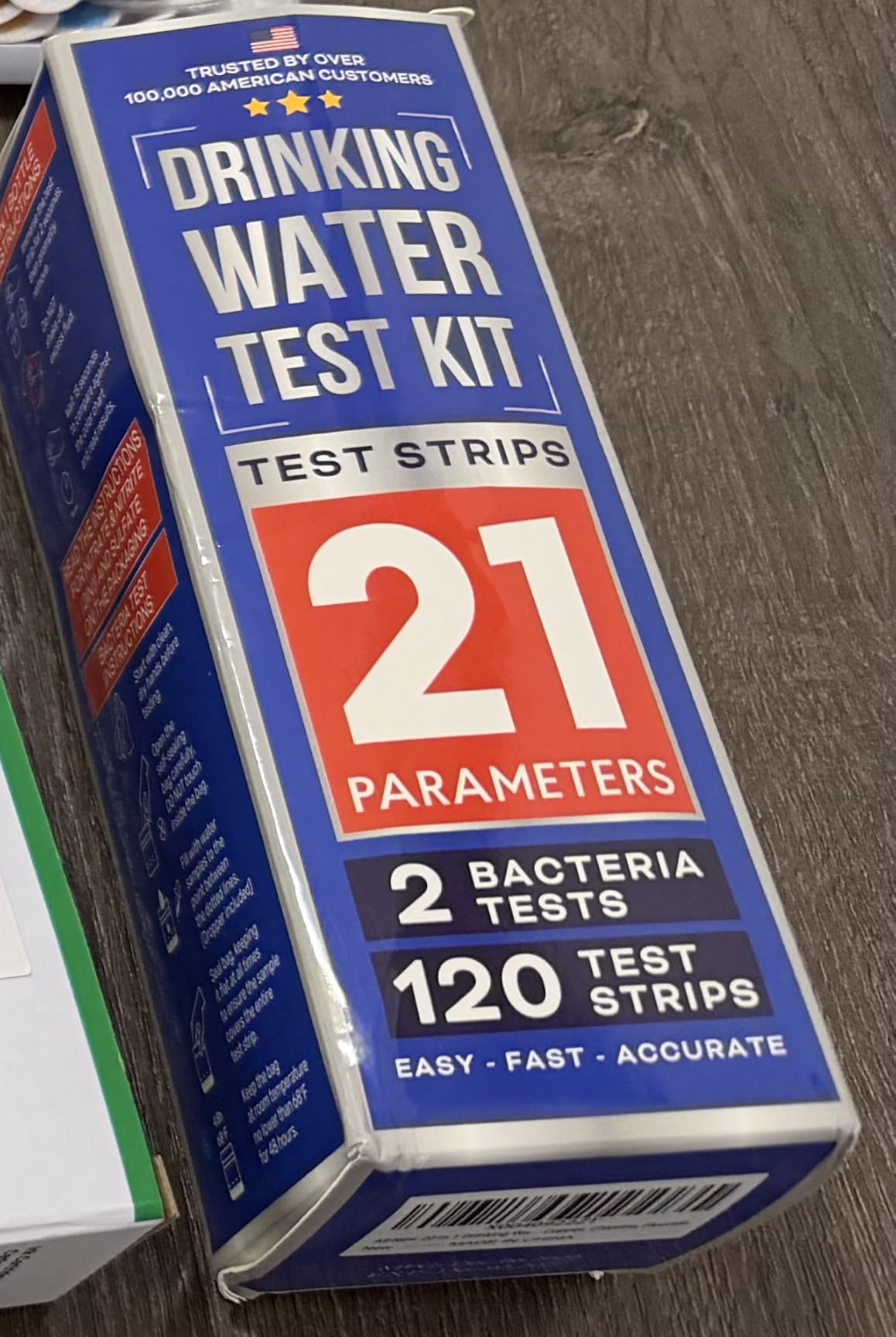 Bestprod All-New 21 in 1 Drinking Water Testing Kit Strips, Home Tap and Well Water Test Kit for Hardness, Lead, Iron, Copper, Chlorine, Fluoride customer photo 2