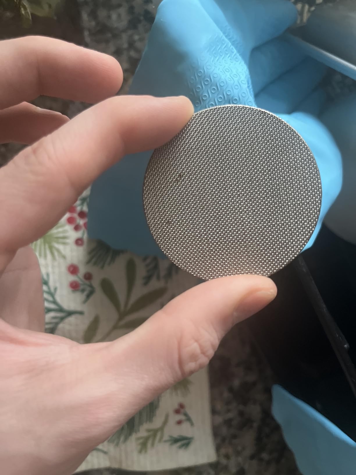 Attsky 58.5mm Espresso Puck Screen for 58mm Portafilter customer photo 2
