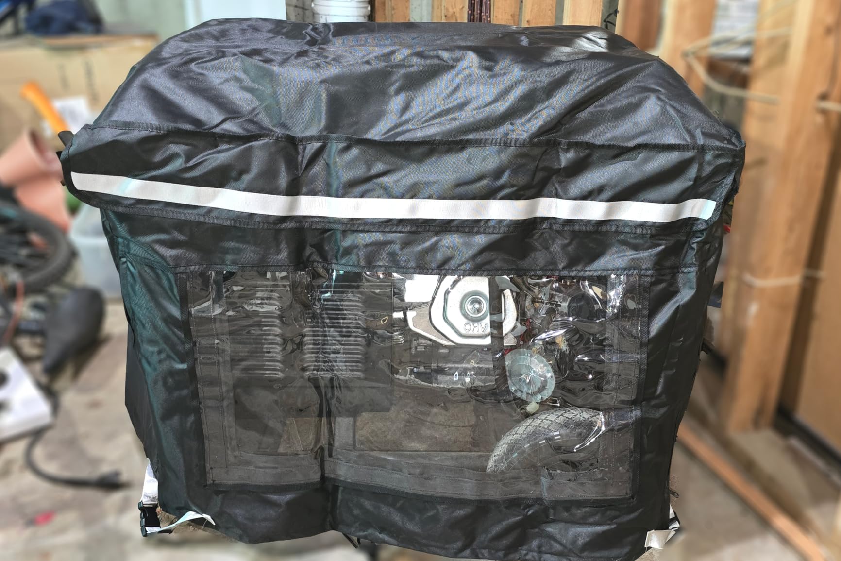 Generator Covers While Running, 32x24x24 Inch Generator Cover. customer photo 2