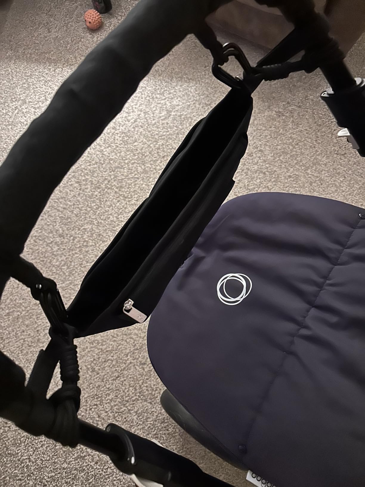 Skip Hop Universal Stroller Organizer, Grab & Go Ultra, Black customer photo 2
