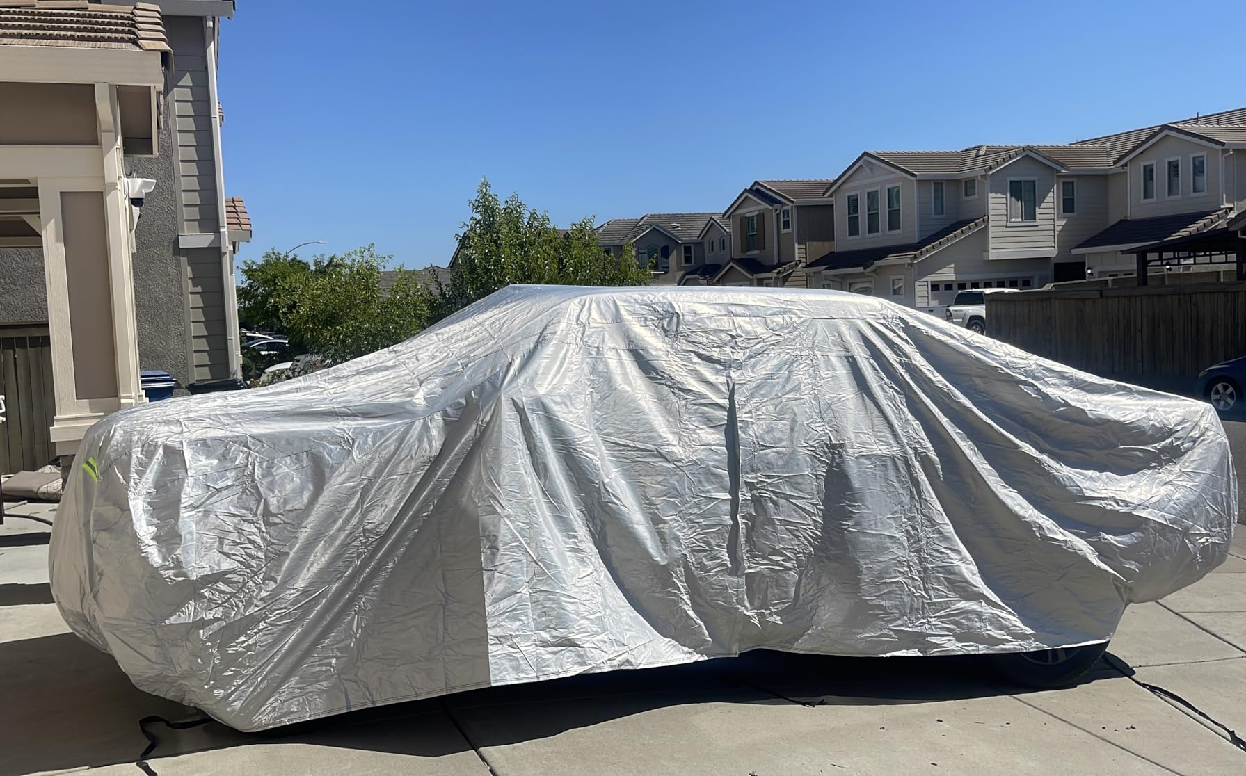 Car Cover Waterproof All Weather for Automobiles, Size A3 (187-198 inch) customer photo 1