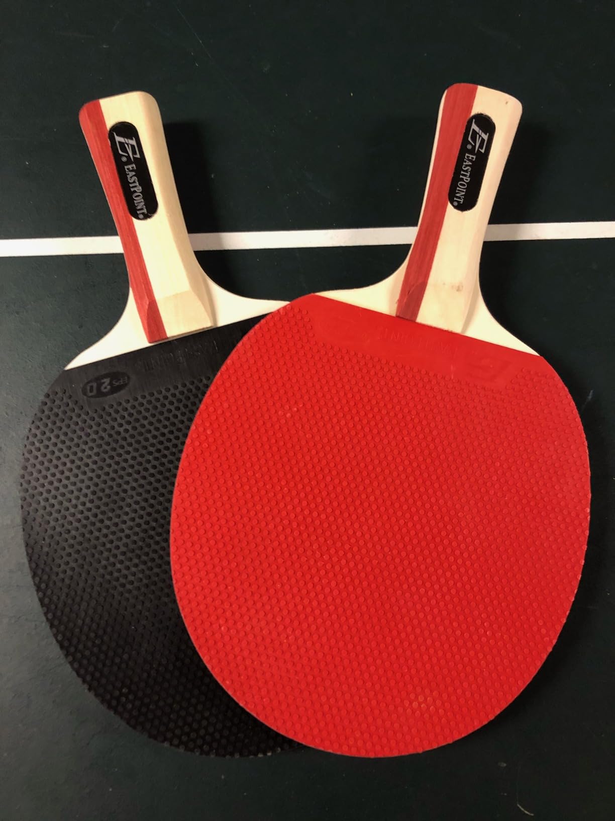 EastPoint Ping Pong Paddles, 2 Player Paddle Set, Outdoor Games, 2 Pc customer photo 1