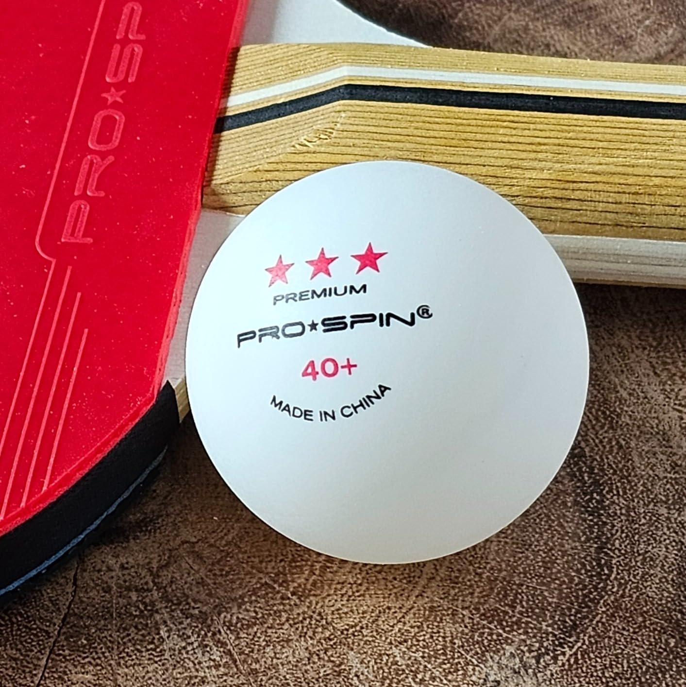 PRO-SPIN Ping Pong Balls – 3-Star ITTF-Approved Premium Table Tennis Balls | High-Performance 40+ ABS Professional Quality for Indoor & Outdoor Games customer photo 2