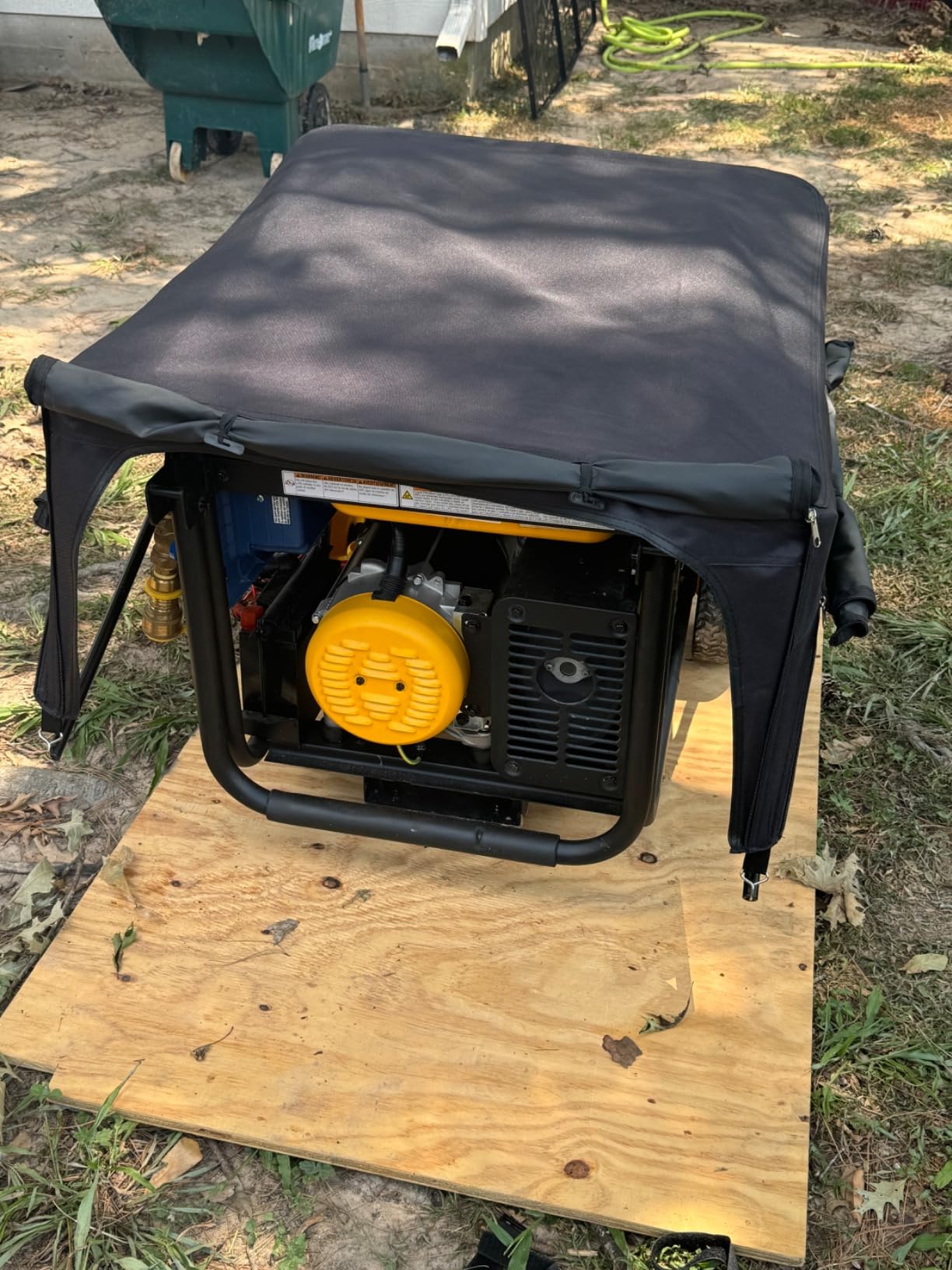 Porch Shield Generator Covers while Running for 3500-12000 W, Black customer photo 2