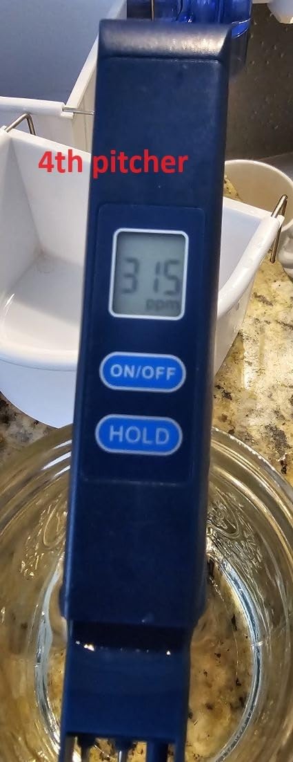 Hskyhan Alkaline Water Filter Pitcher - 3.8 Liters Improve PH, 2 Long Lasting Cartridge Included, BPA Free, 7 Stage Filtration System to Purify, Blue customer photo 1