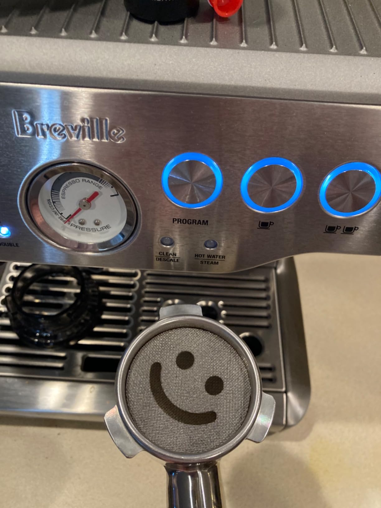 FLUR Happy Pucks (3Pack) Espresso Puck Screens for Breville - Reusable Coffee Filter Screens – Compatible with 51mm, 53.3mm, and 58.5mm Portafilters - 1.7mm Thickness - 316 Stainless Steel (53.5mm) customer photo 2