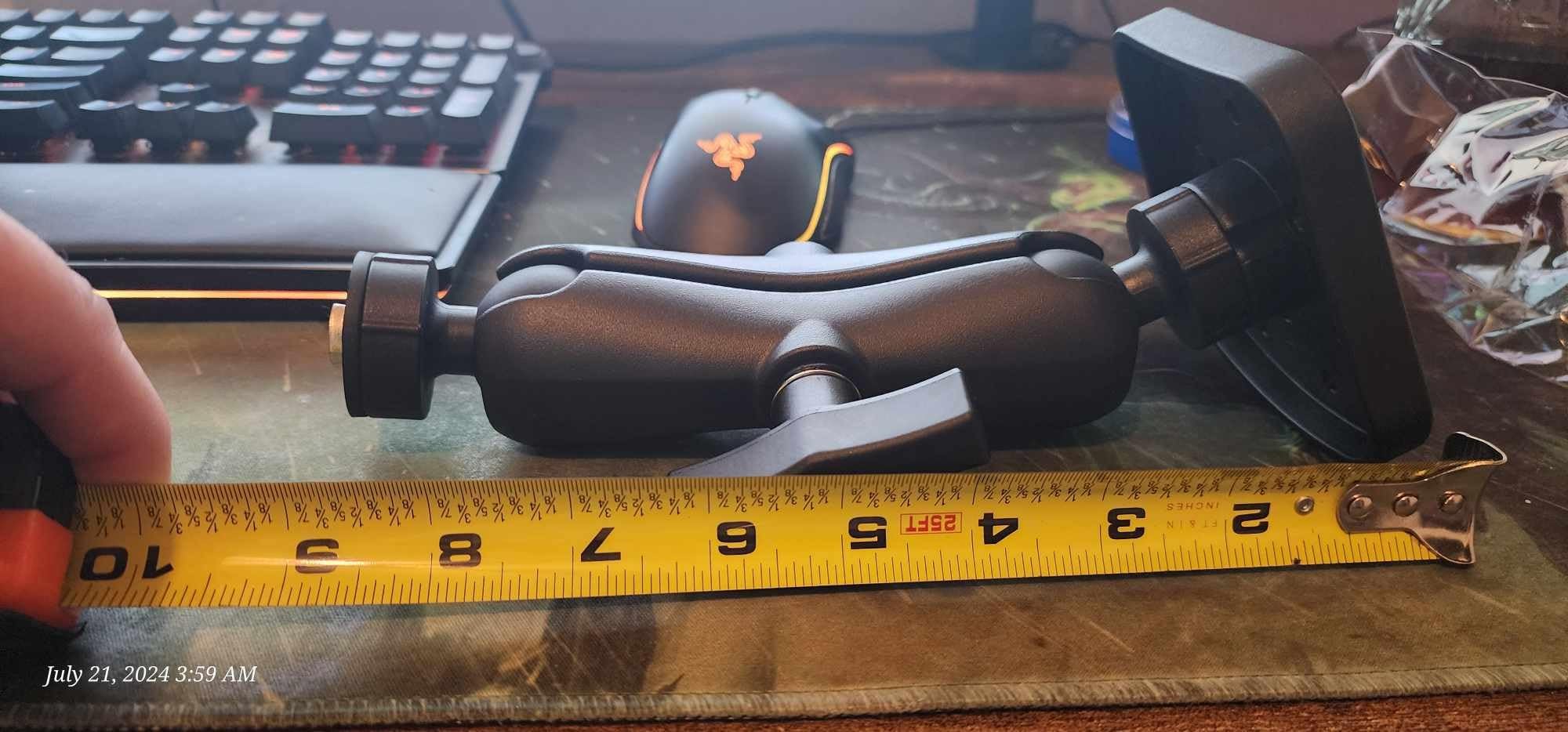 Fish Finder Mount with 1.5 Inch Track Ball Base for Kayak Boat customer photo 1