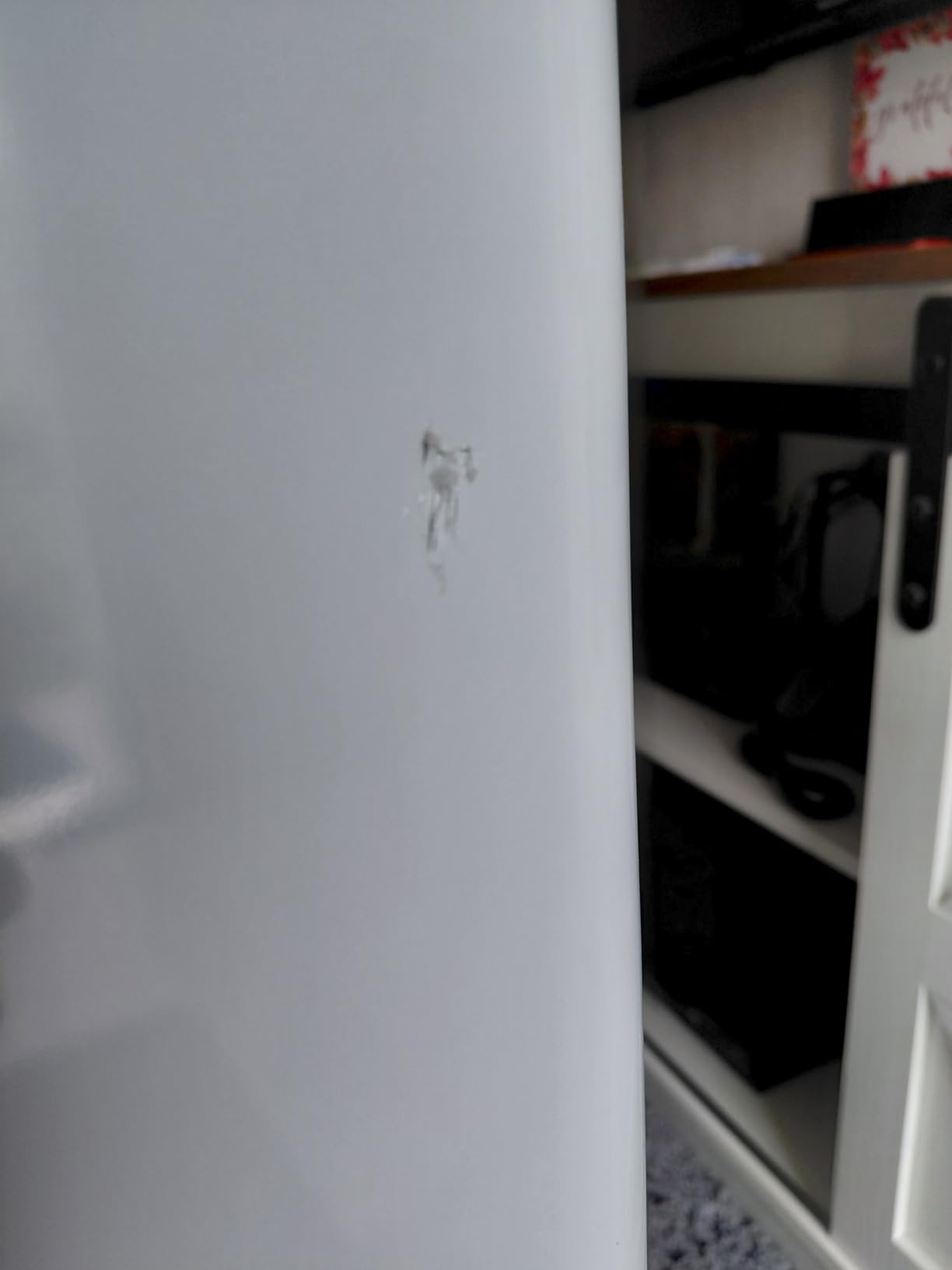 BLACK+DECKER 18 Cu. Ft. French Door Refrigerator, Built-in Ice Maker, Black customer photo 2