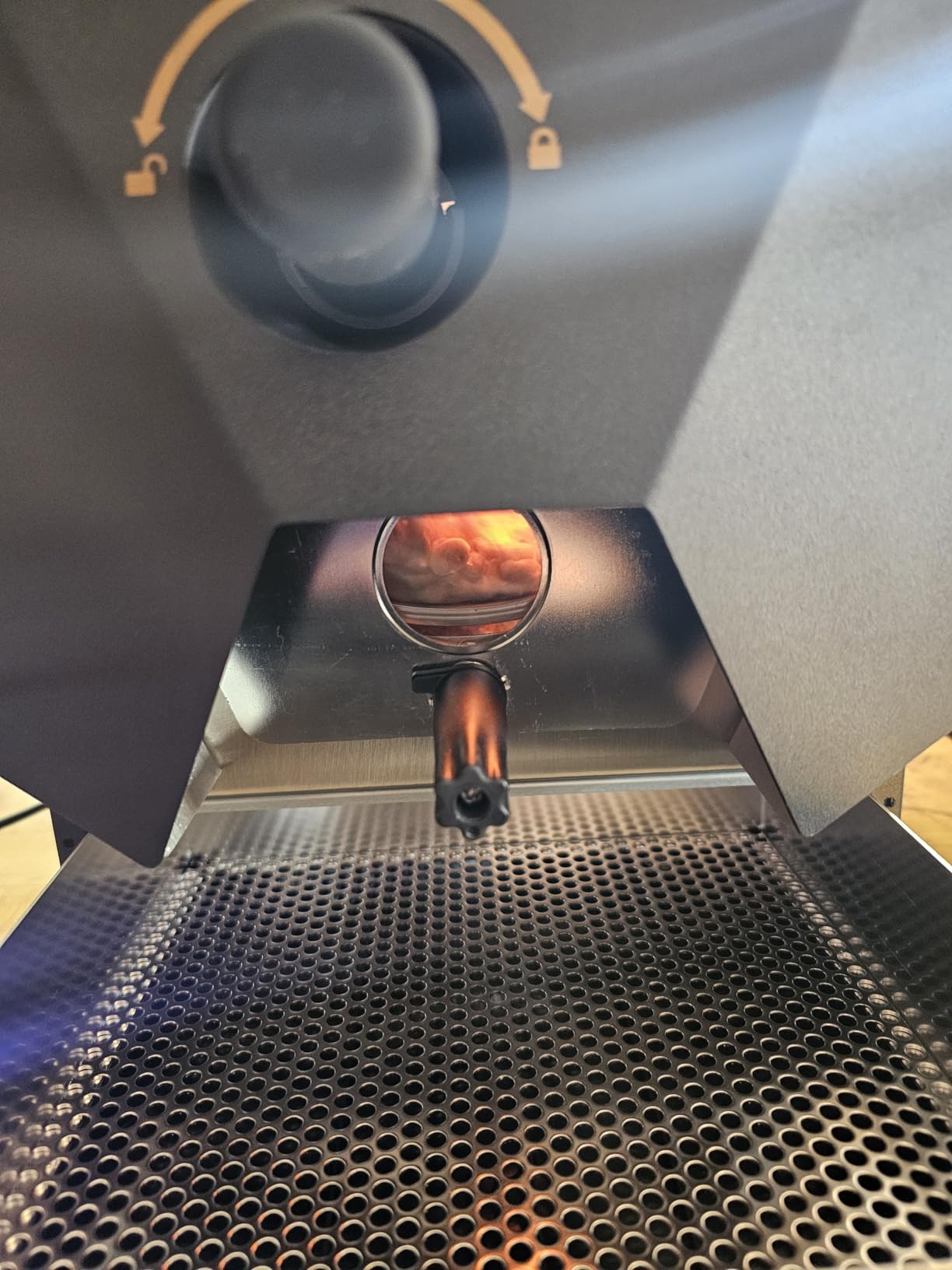 1Pound Electric Coffee Roaster for Home Use, Automatic Roasting And Easy Operation, With A Smoke Filter(Suitable for light roasting), 2 Chimney Tube, And Chaff Collector. customer photo 1