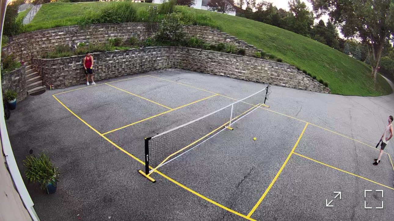 Outdoor Pickleball Court Tape, 2in x 230FT - Sports Floor Marking Tape, 2in x 77yd - Pickleball Court Marking Kit| Multipurpose| Ultra Durable & Versatile (Yellow) customer photo 1
