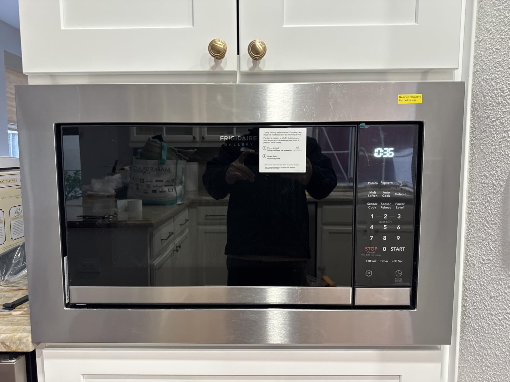Frigidaire Gallery Series GMBS3068BF 2.2 cu. ft. Built-in Microwave Oven, Trim Kit Sold Separately customer photo 1