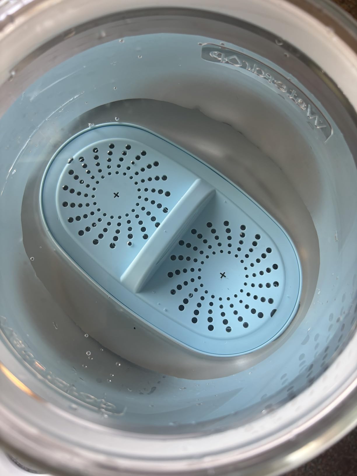 Waterdrop PT-72C-A Glass Alkaline Water Filter Pitcher, 7-Cup, Blue customer photo 1